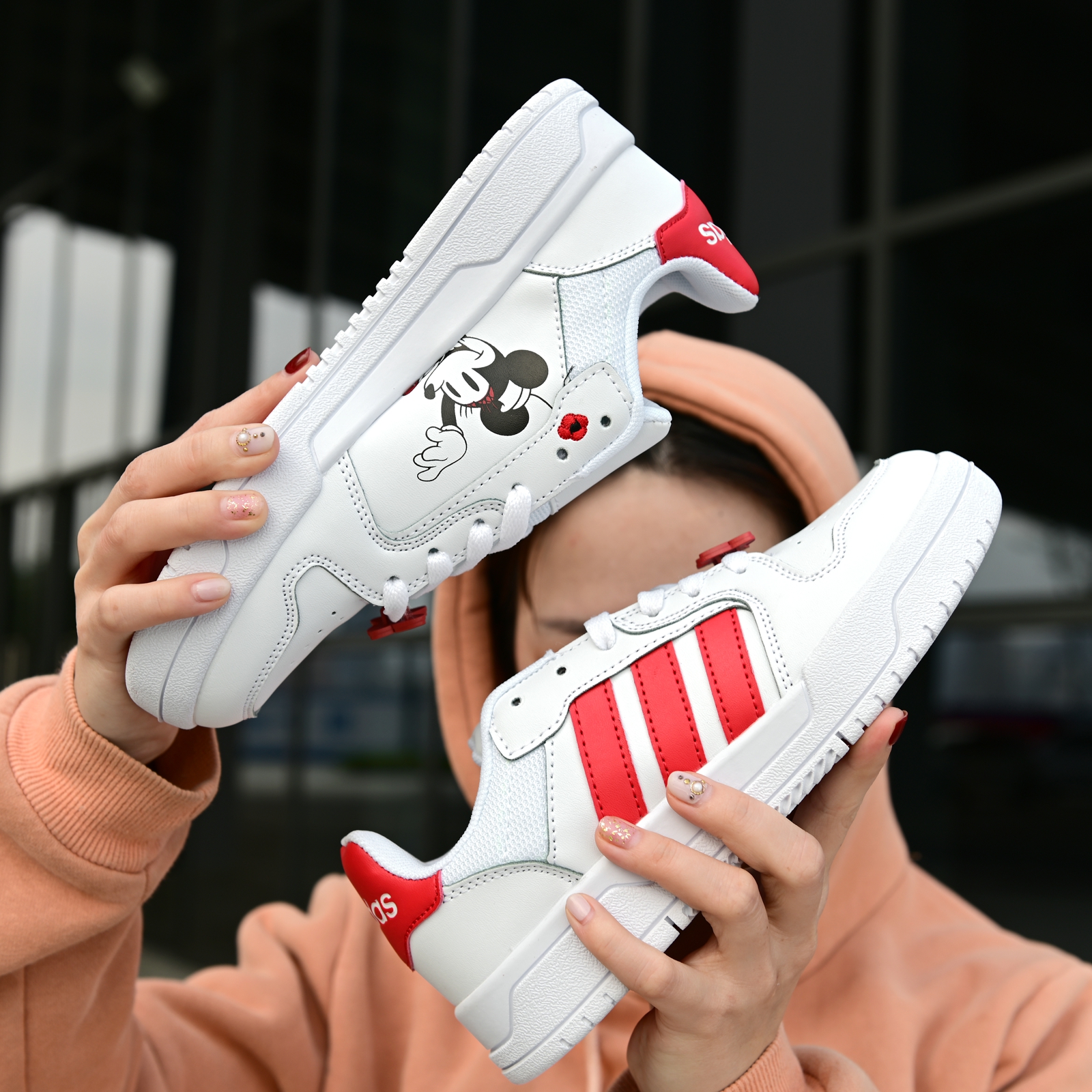 120 阿迪达斯 Adidas ENTRAP NEO 2020春季鼠年纪念款情侣休闲鞋板鞋