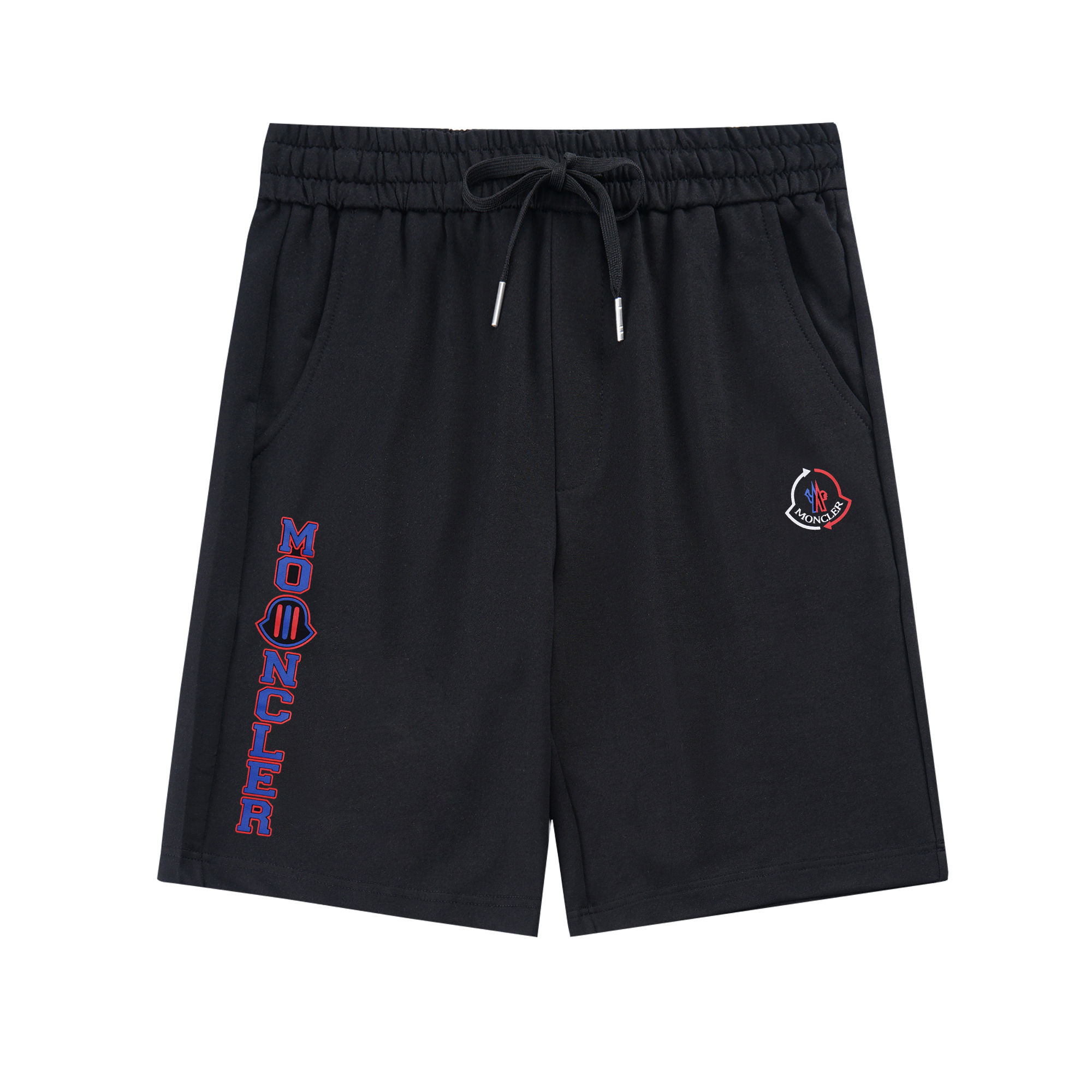 752#Moncler nuevo estilo pantalones cortos con logo estampado en color, tallas M-XXL. | Youpai Image Manager