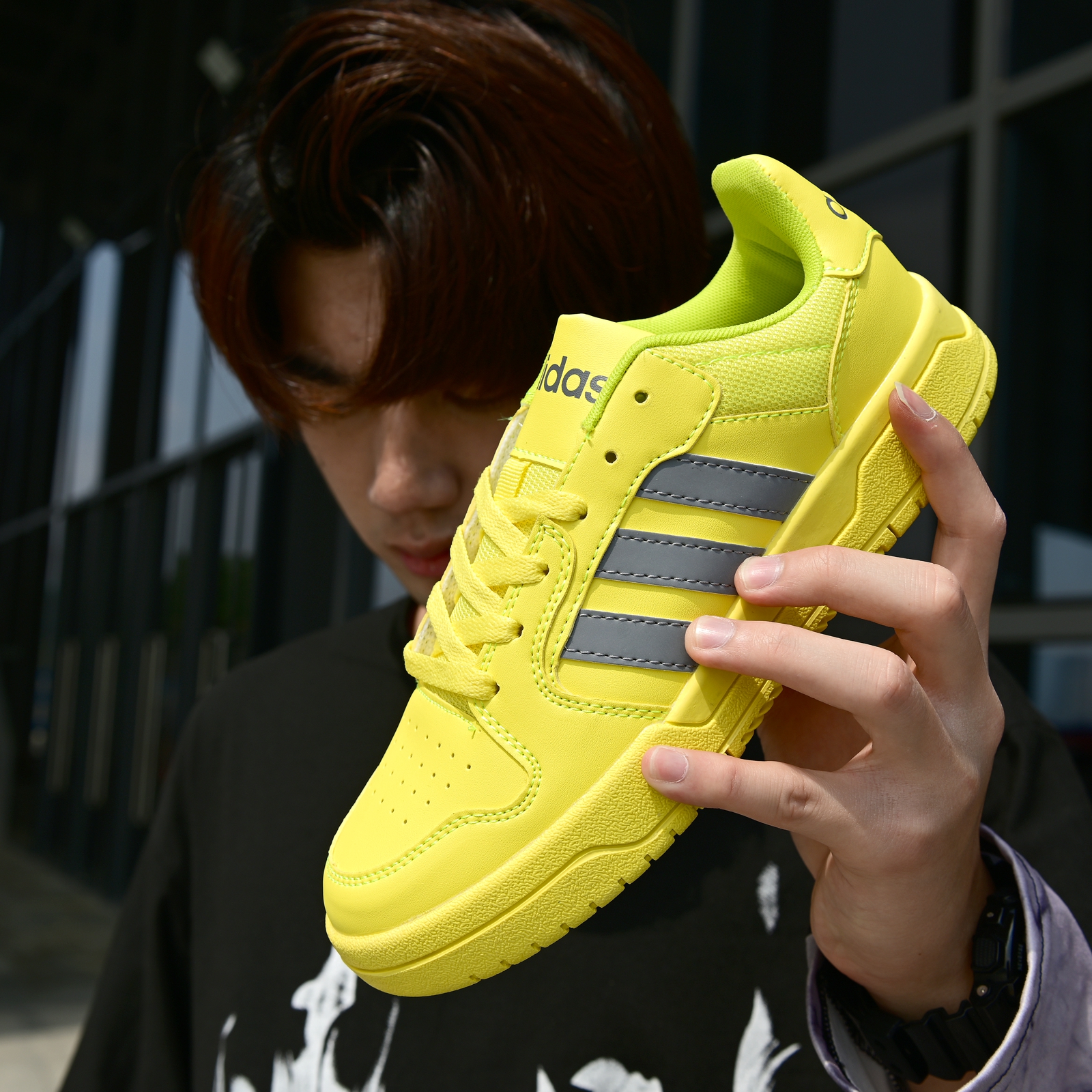 120 阿迪达斯 Adidas ENTRAP NEO 2020春季鼠年纪念款情侣休闲鞋板鞋