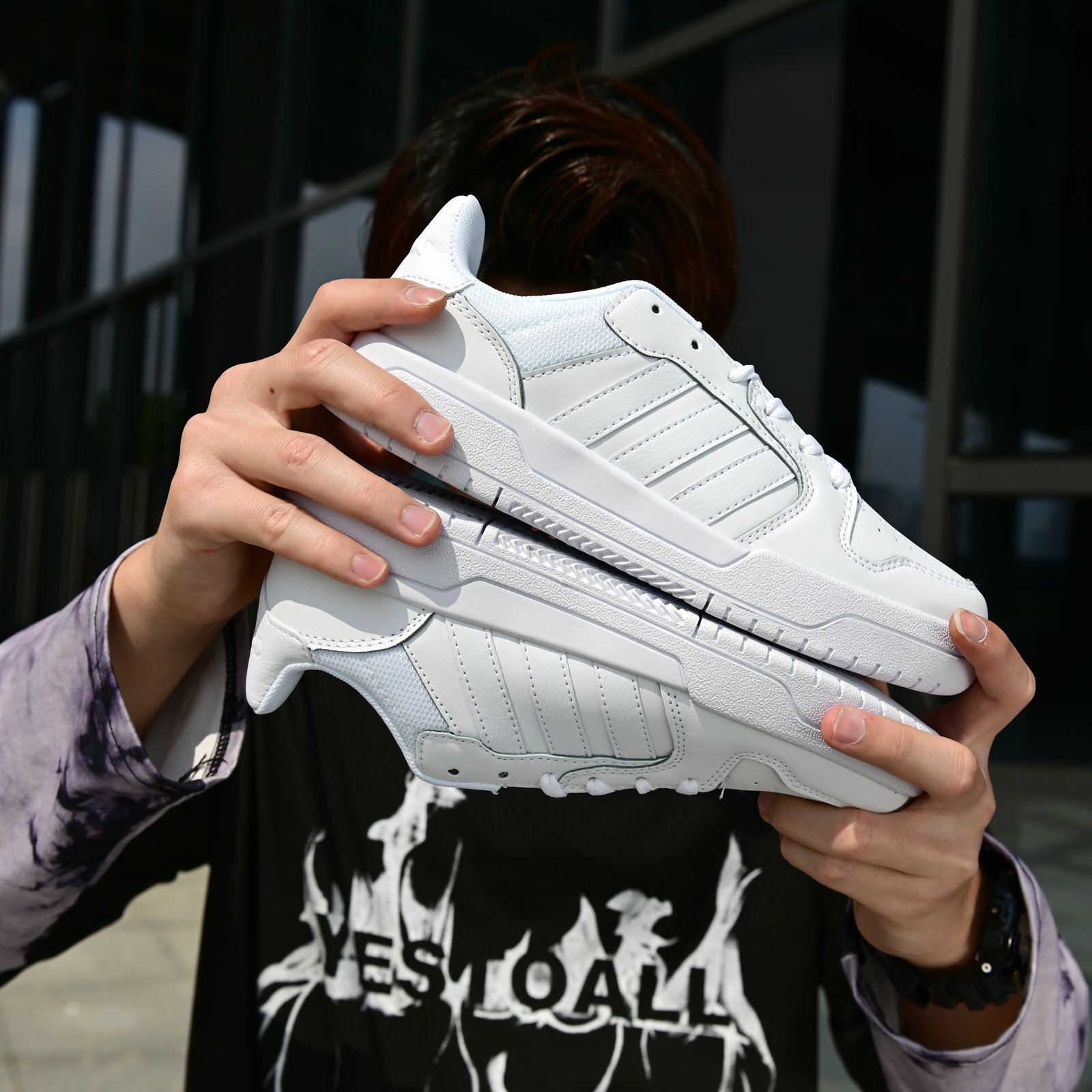 120 阿迪达斯 Adidas ENTRAP NEO 2020春季鼠年纪念款情侣休闲鞋板鞋