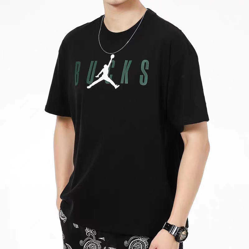 1:1
 Clothing T-Shirt Black White Cotton Short Sleeve