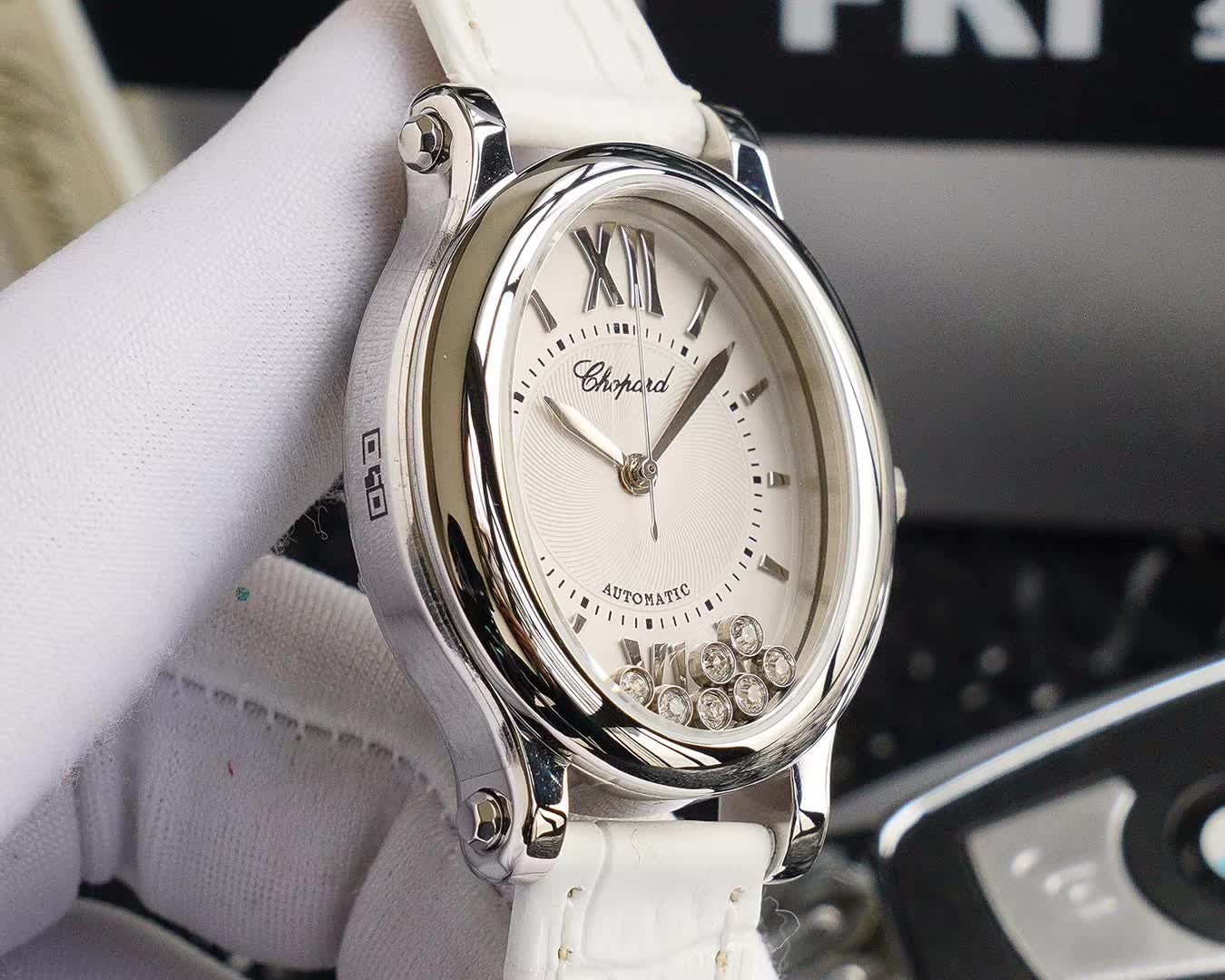 Chopard Happy Diamonds Women's Watch - Elliptical Mechanical 2892 New Model 5 b0acab4c1a5f690b11e8a21f4d73a05180756536