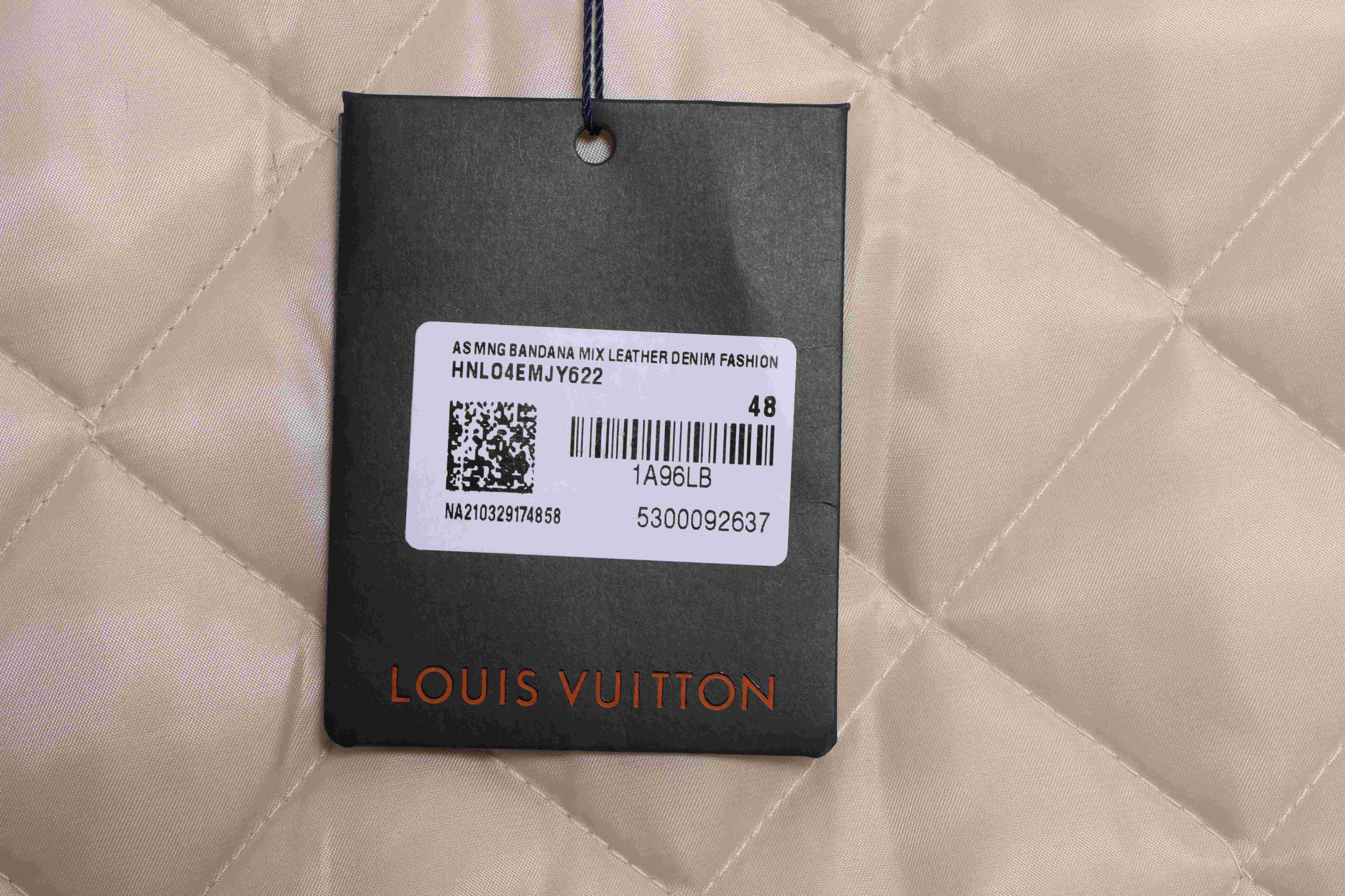 P700 Louis vuitton 22FW 复古玫瑰花卉碎花贴布牛仔夹克棉服