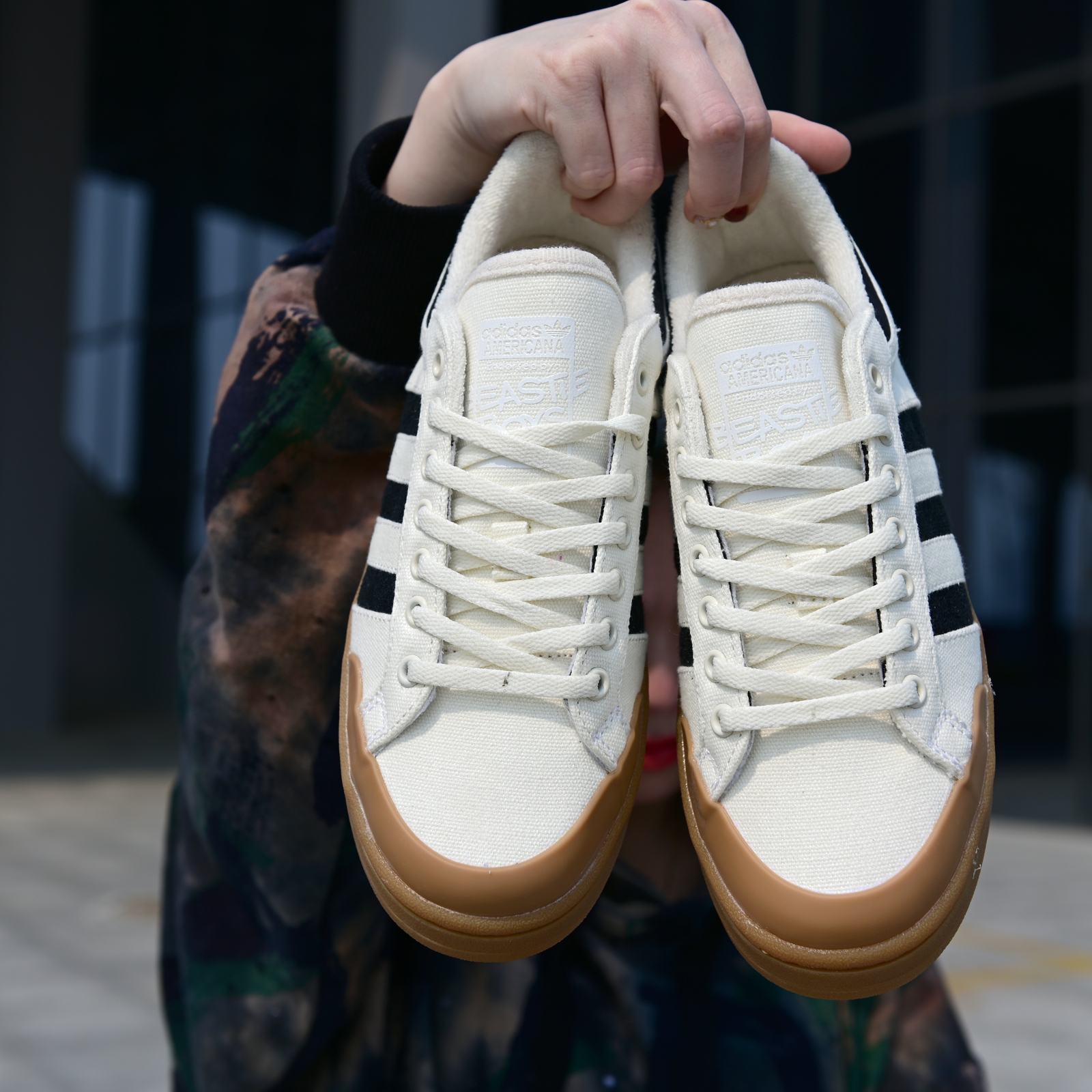 120 adidas Americana Beastie Boys野兽男孩乐队联名男板鞋