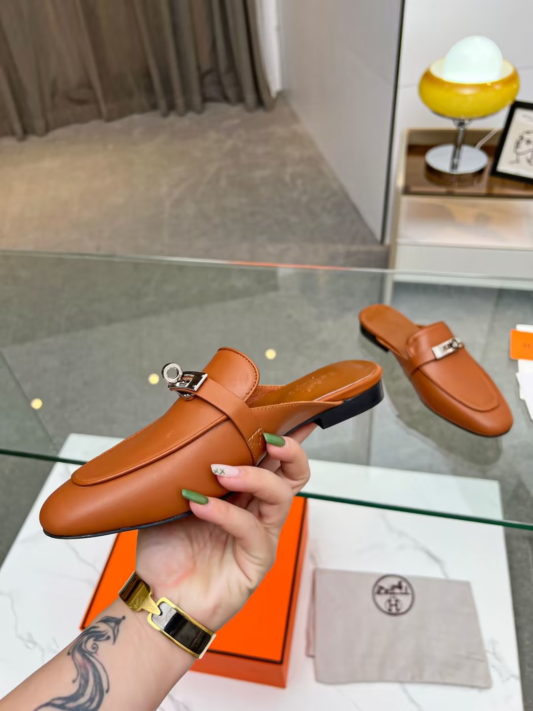 Suela de goma p200Suela de cuero más 40Hermes Hermes modelos clásicos genuino moldeado personalizado