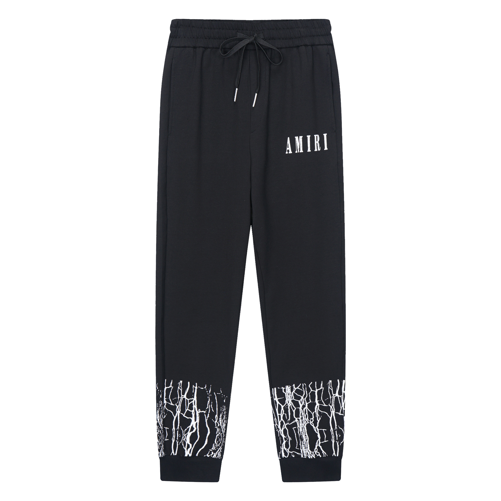 701# Amiri new style ankle print cracked logo pants, sizes M-2XL . | Youpai image manager