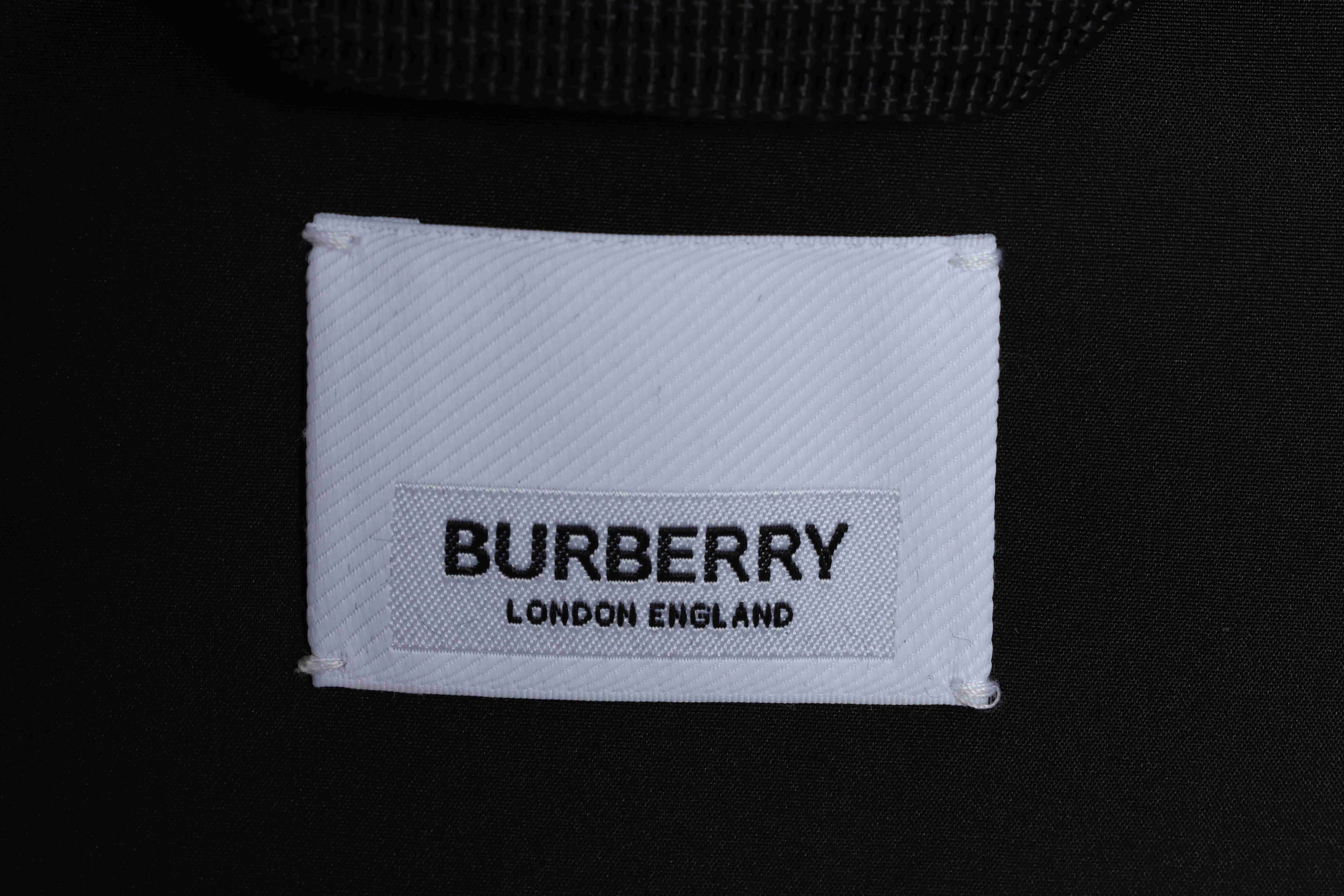 P440 Burberry巴宝莉BBR 22FW 泰迪格纹羊羔连帽夹克外套