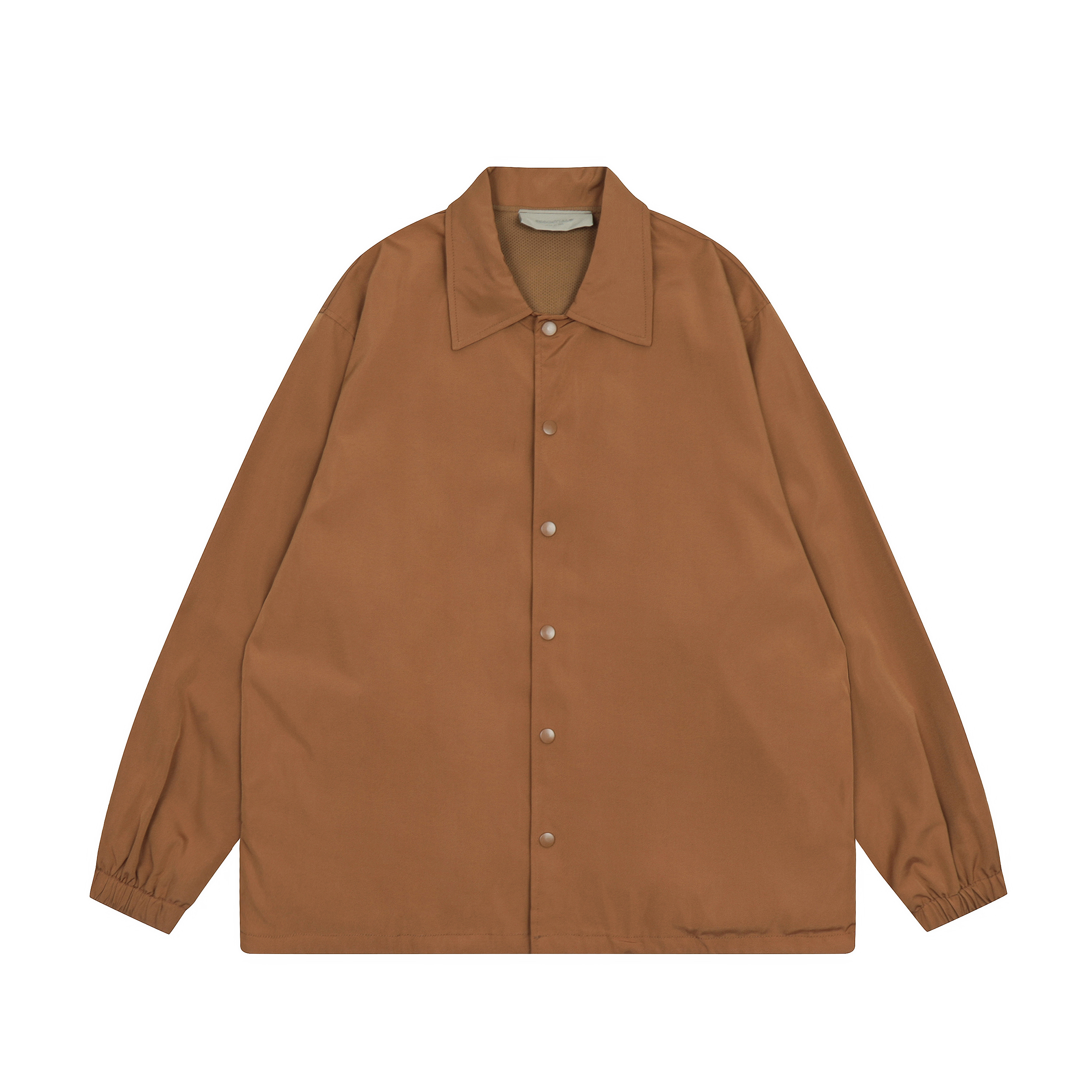 Men’s SS22 Backline Essentials: CY 8805 Windsuit Coach Jacket in Black, Wheat, Green, Coffee - 图片 9