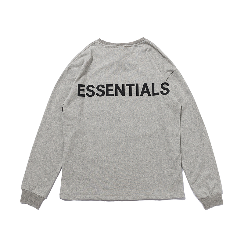 Fear of God Essentials Rewinding Lines T-Shirt in Black, White, and Grey (S-XL)