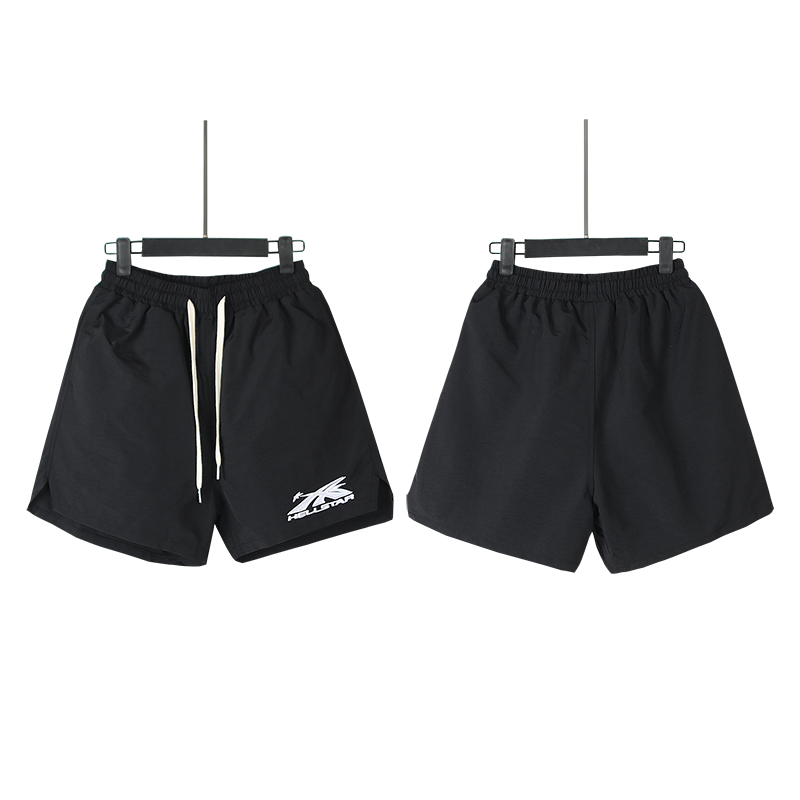 710# Foto real Hellstar Estrella del Infierno pantalones cortos de playa casuales deportivos Color: negro Tallas: S M L…
