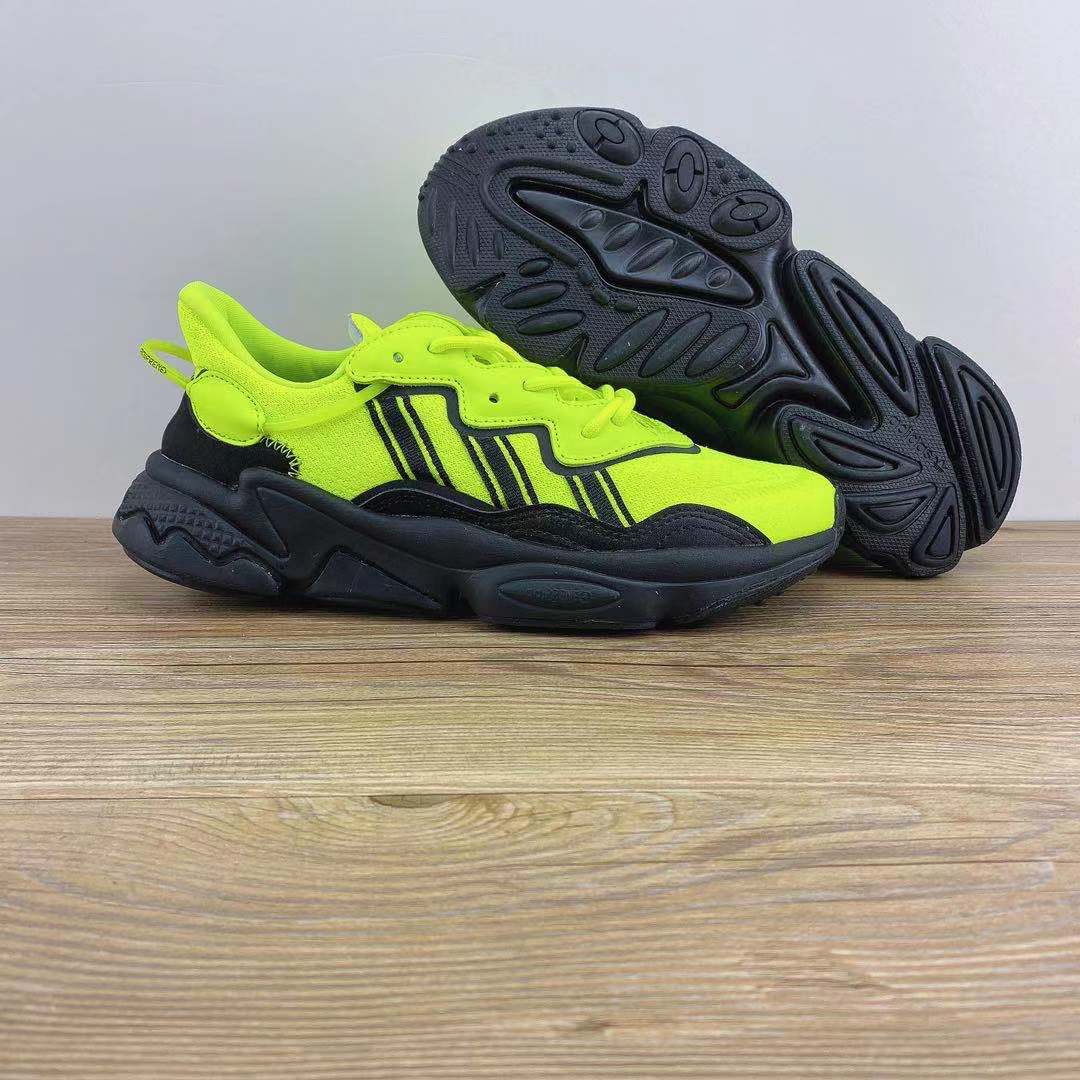 阿迪达斯三叶草易烊千玺同款ozweego真皮复古老爹鞋女鞋休闲运动跑步鞋男女鞋 肯椰子 网面真标带半码 货号EG7449 36-45 |