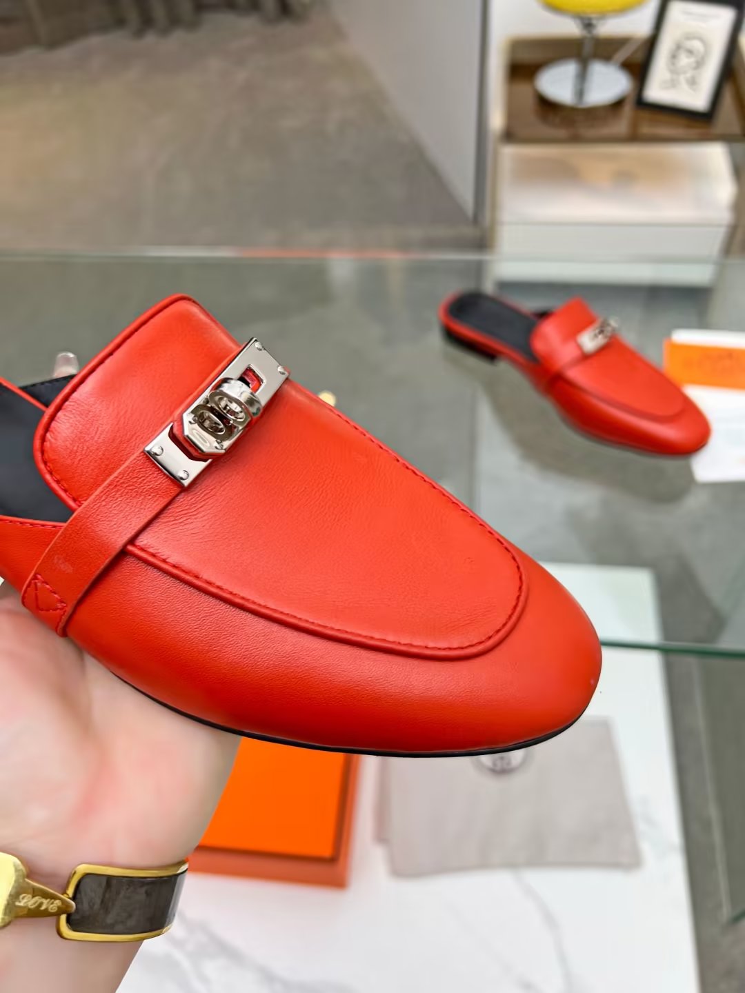 Suela de goma p200Suela de cuero más 40Hermes Hermes modelos clásicos genuino moldeado personalizado