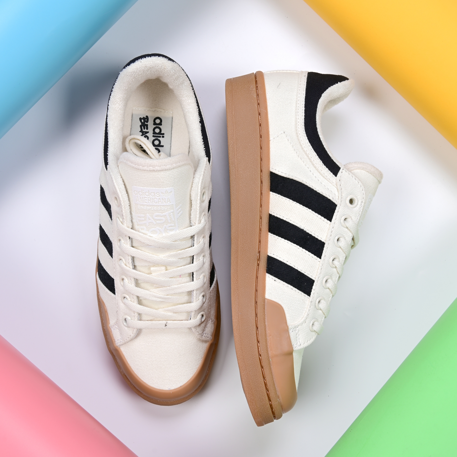 120 adidas Americana Beastie Boys野兽男孩乐队联名男板鞋