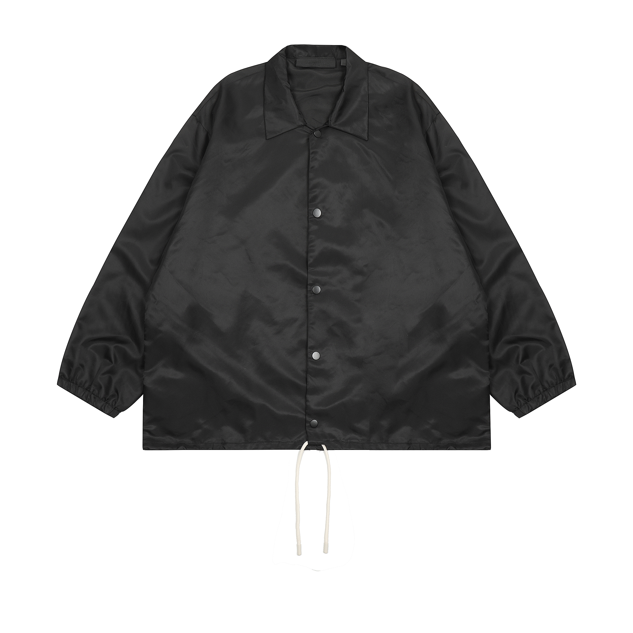 CY 8807#Fear Of god Backline ESSENTIALS High Street coach jacket, black S-XL - 图片 2