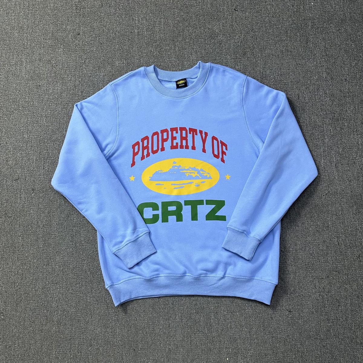 WMN 6156#corpeiz policy of crtz Black, white, sky blue S-XL - 图片 4