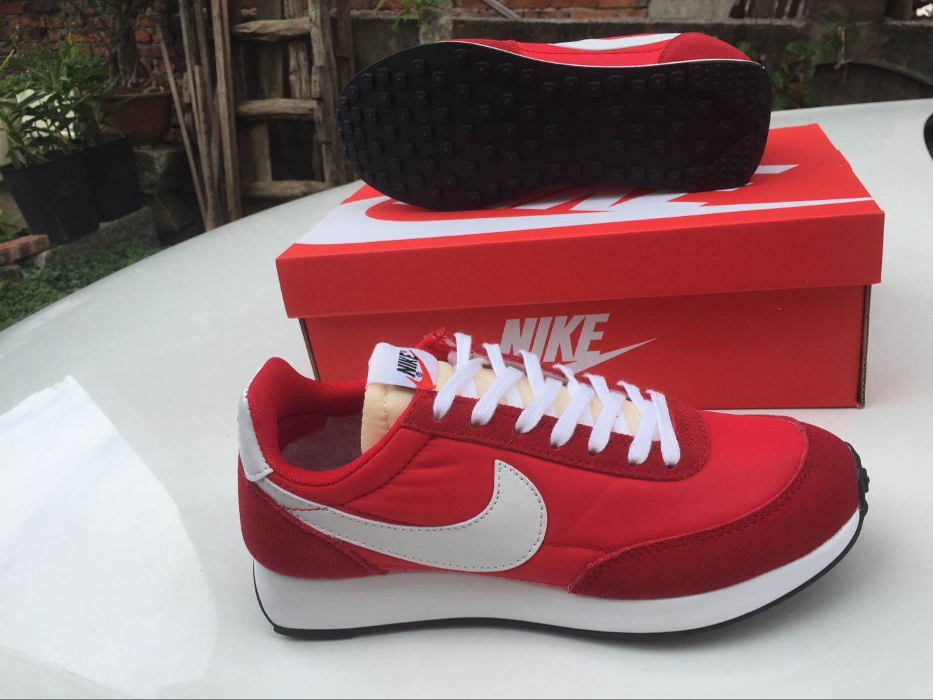 耐克跑步鞋网布款 红白36-45 |