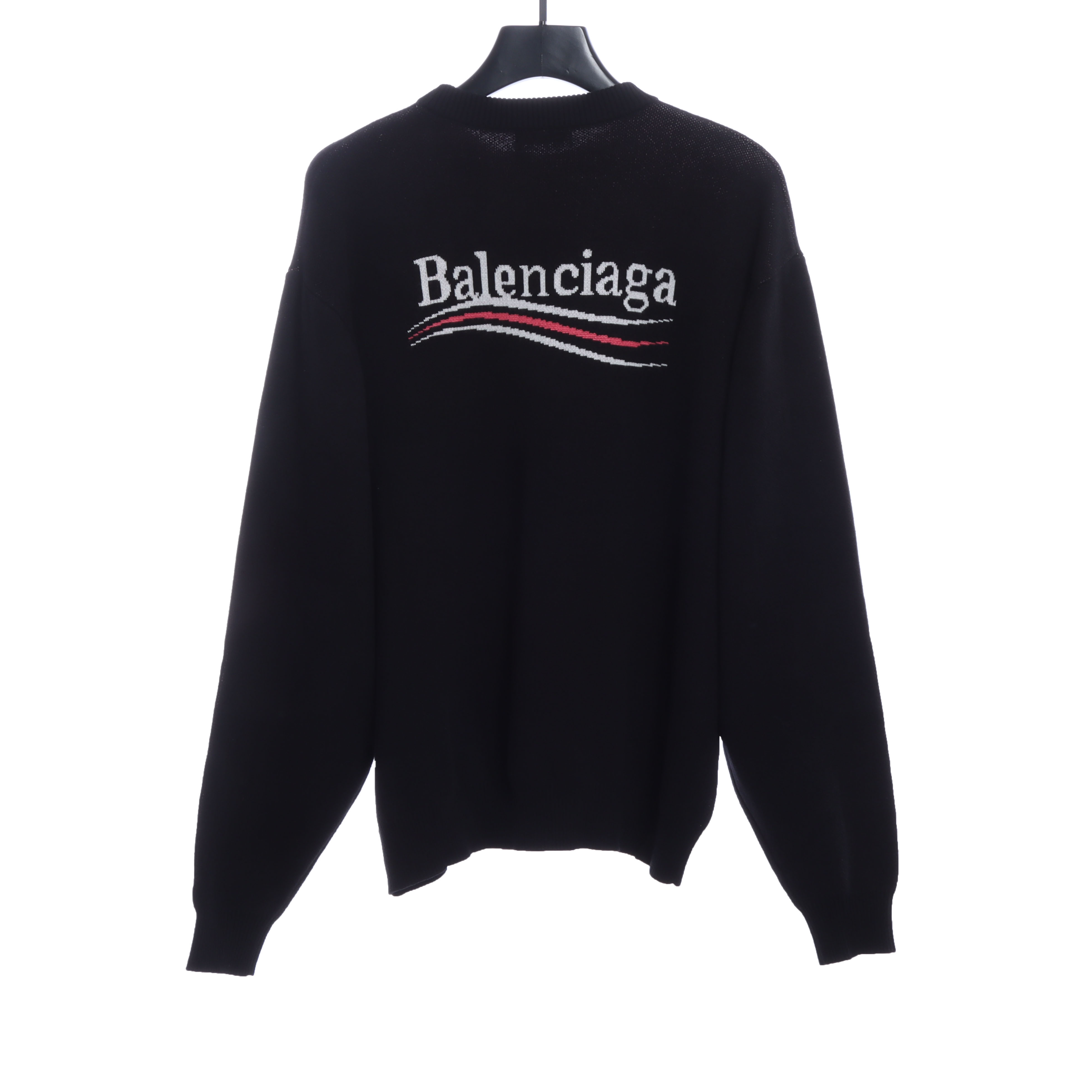 P310 Balenciaga 22FW 可乐海浪圆领毛衣