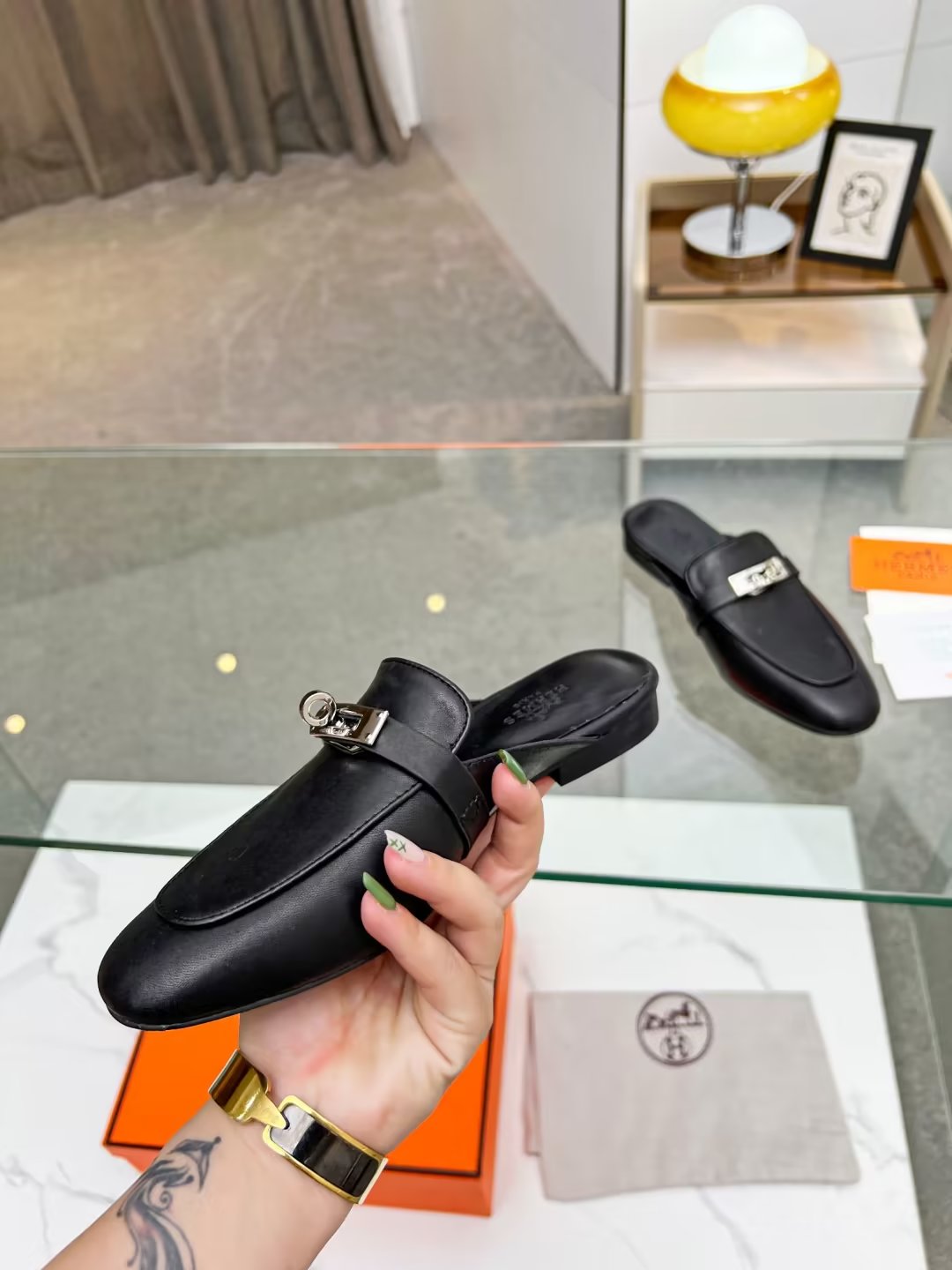 Suela de goma p200Suela de cuero más 40Hermes Hermes modelos clásicos genuino moldeado personalizado