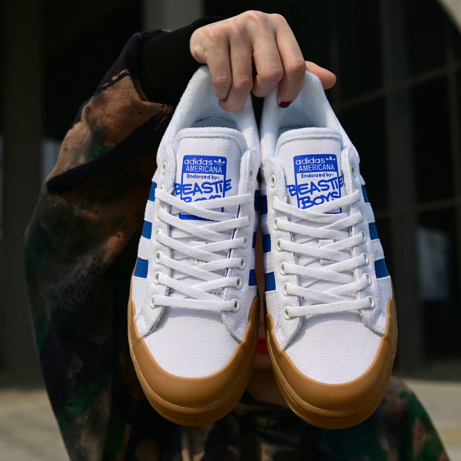 120 adidas Americana Beastie Boys野兽男孩乐队联名男板鞋