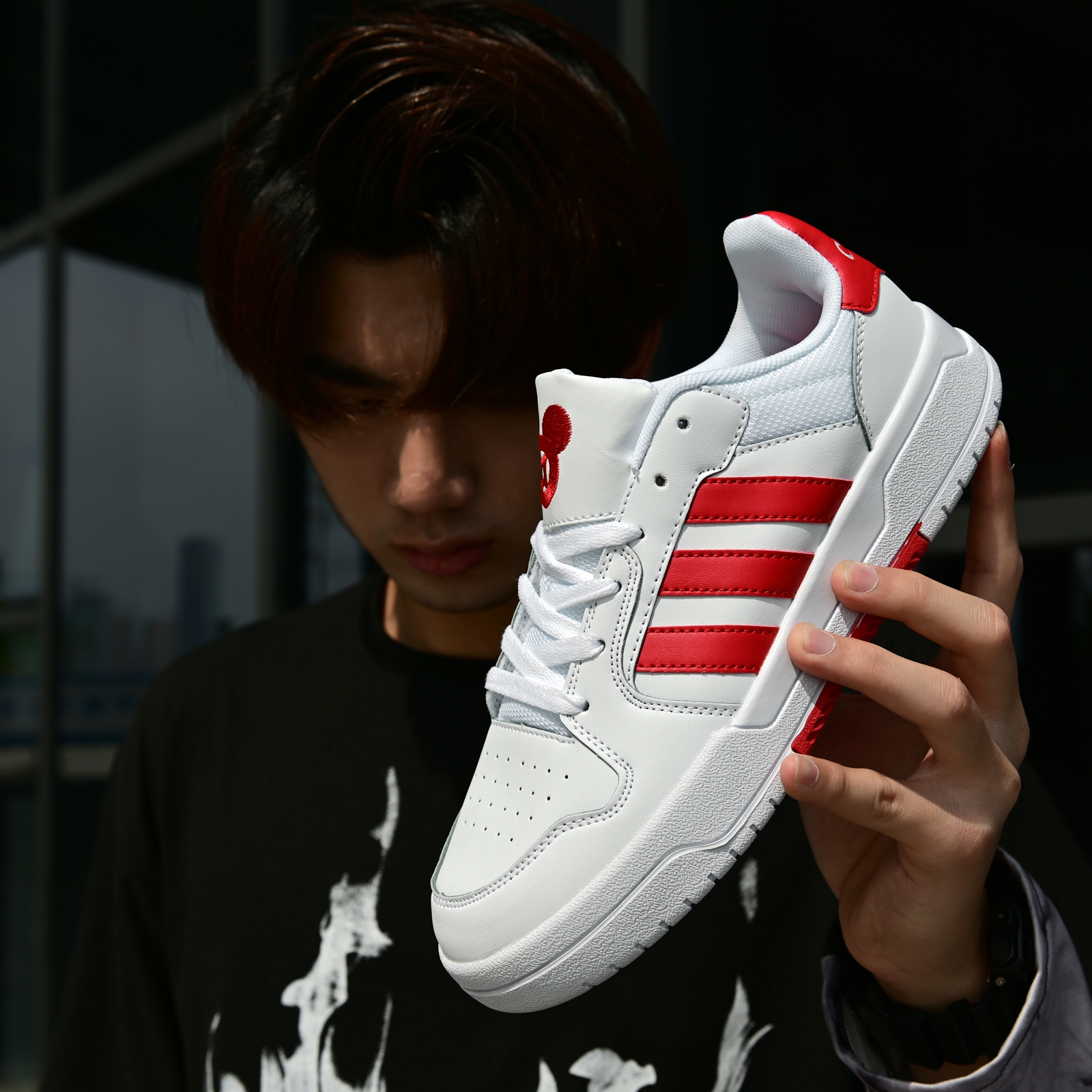 120 阿迪达斯 Adidas ENTRAP NEO 2020春季鼠年纪念款情侣休闲鞋板鞋