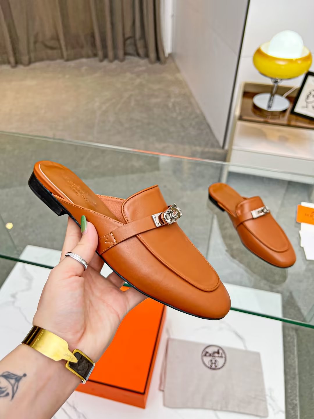 Suela de goma p200Suela de cuero más 40Hermes Hermes modelos clásicos genuino moldeado personalizado