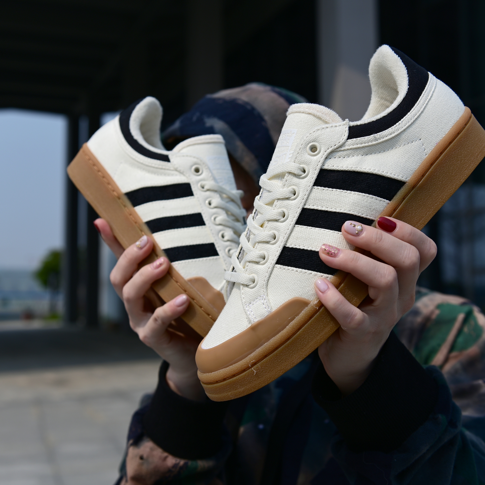 120 adidas Americana Beastie Boys野兽男孩乐队联名男板鞋