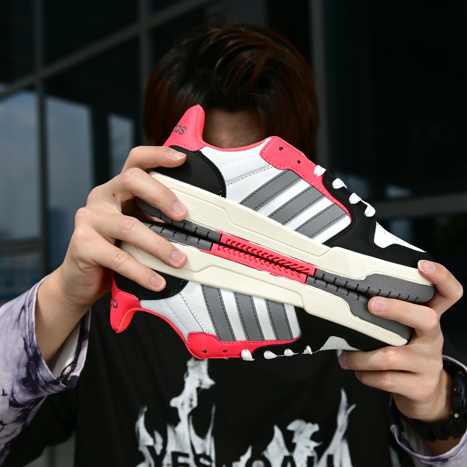 120 阿迪达斯 Adidas ENTRAP NEO 2020春季鼠年纪念款情侣休闲鞋板鞋