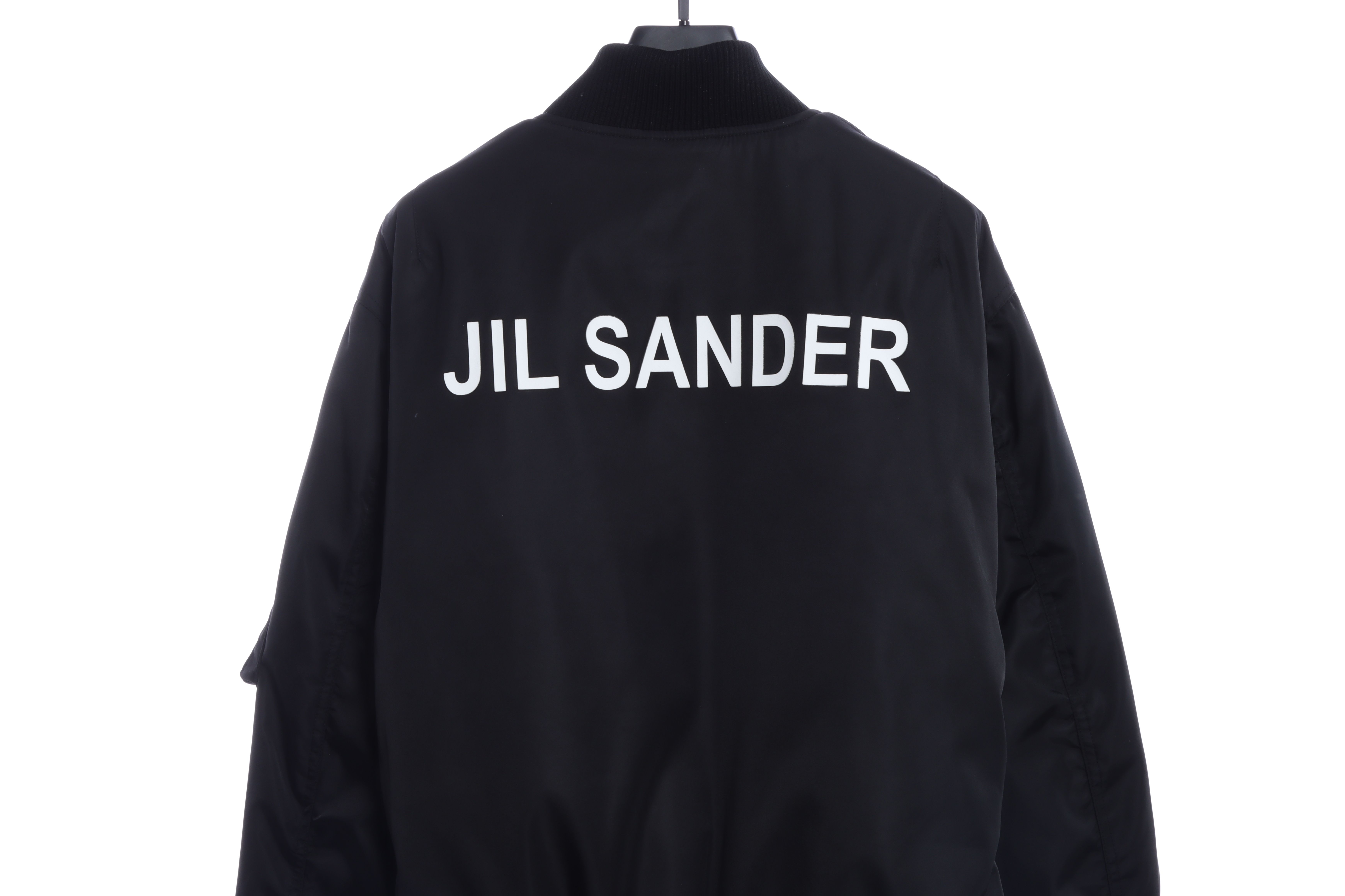 JIL SANDER 22FW 飞行员夹棉外套 黑色