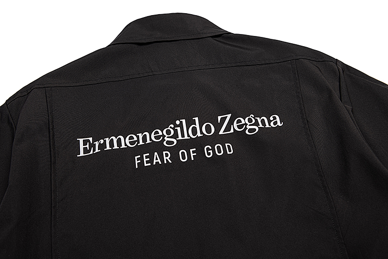 CY 777#FEAR OF GOD FOG COACH JACKET BLACK S-XL - 图片 5