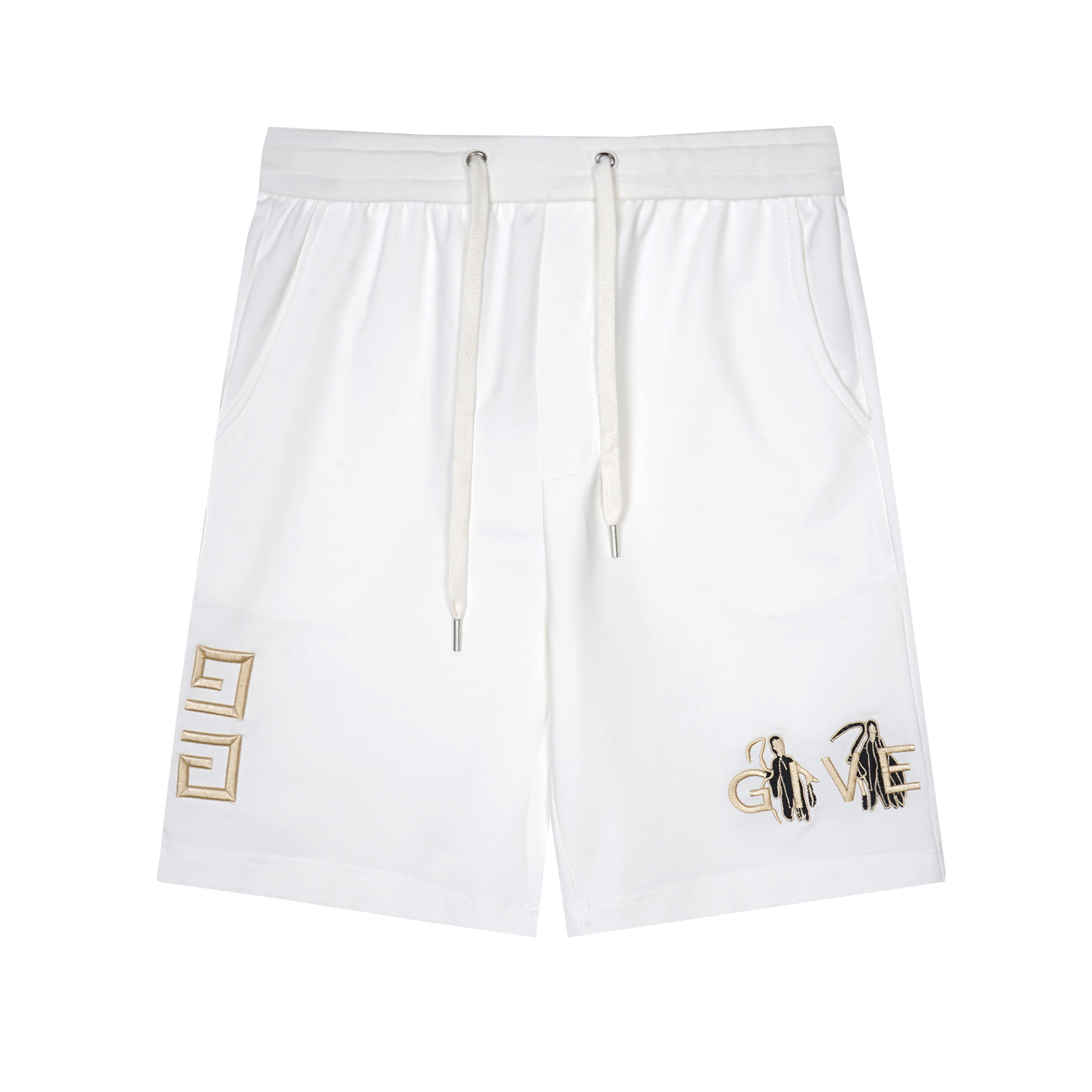 662# Serie de pantalones cortos con logo bordado de Givenchy talla M-2XL. | Otro mayordomo de sesión de fotos.