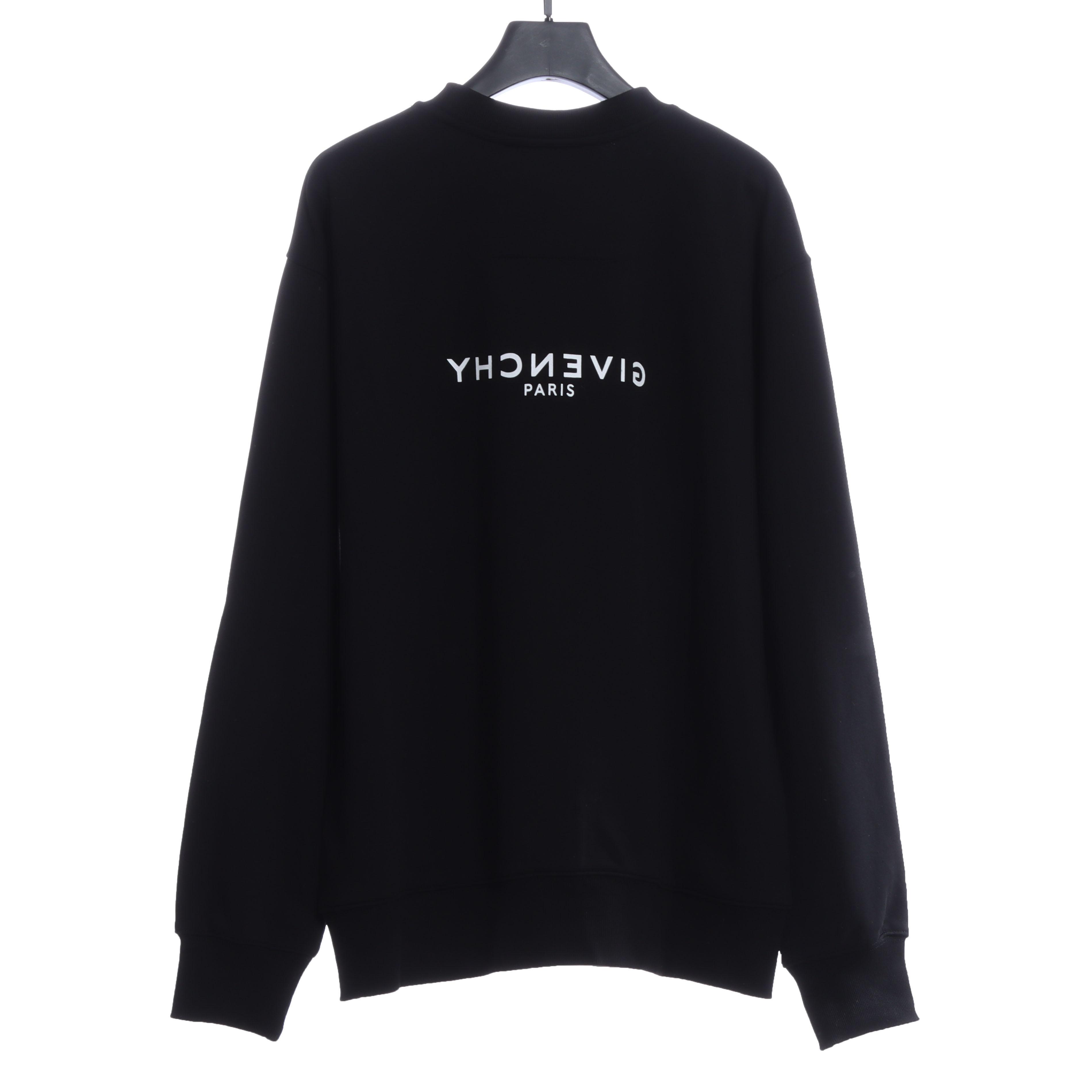 P290 Givenchy 22SS 反转字母圆领卫衣