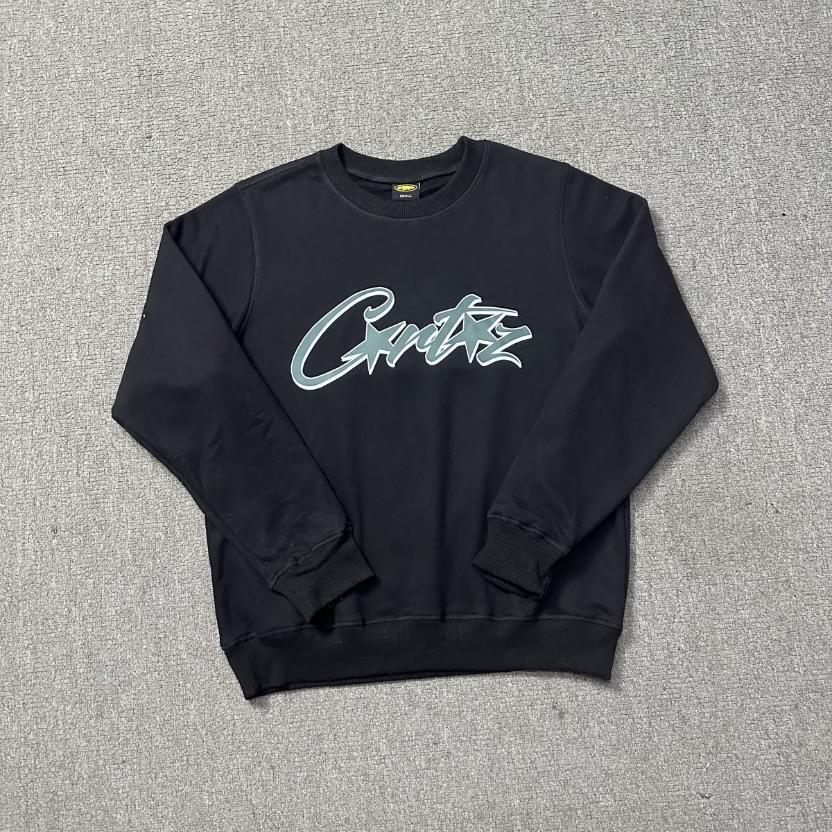 💰204 WMN 6229# Corteiz Green Letter Basic Money Circle Guard Black, day, gray, sky blues m l xl - 图片 3
