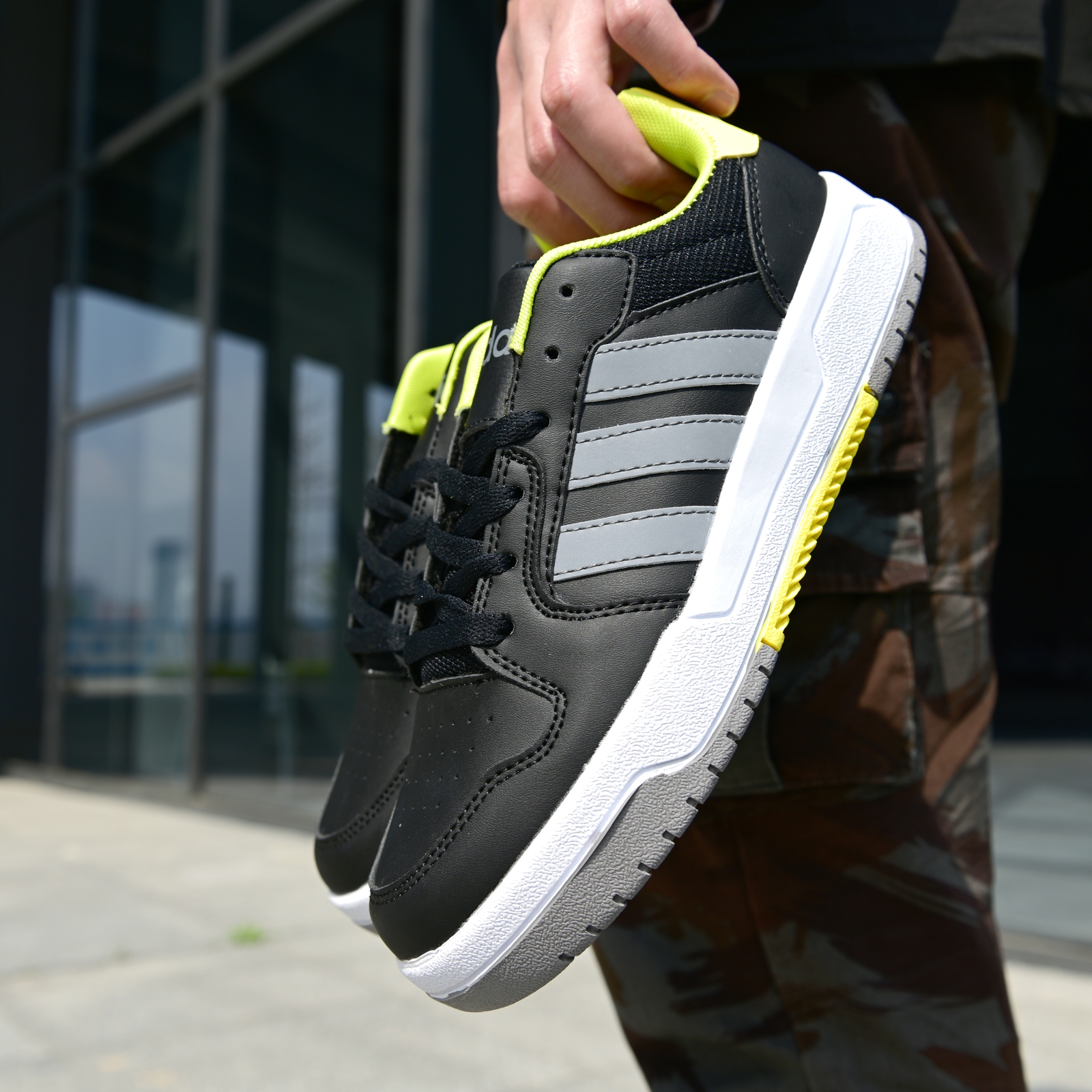 120 阿迪达斯 Adidas ENTRAP NEO 2020春季鼠年纪念款情侣休闲鞋板鞋