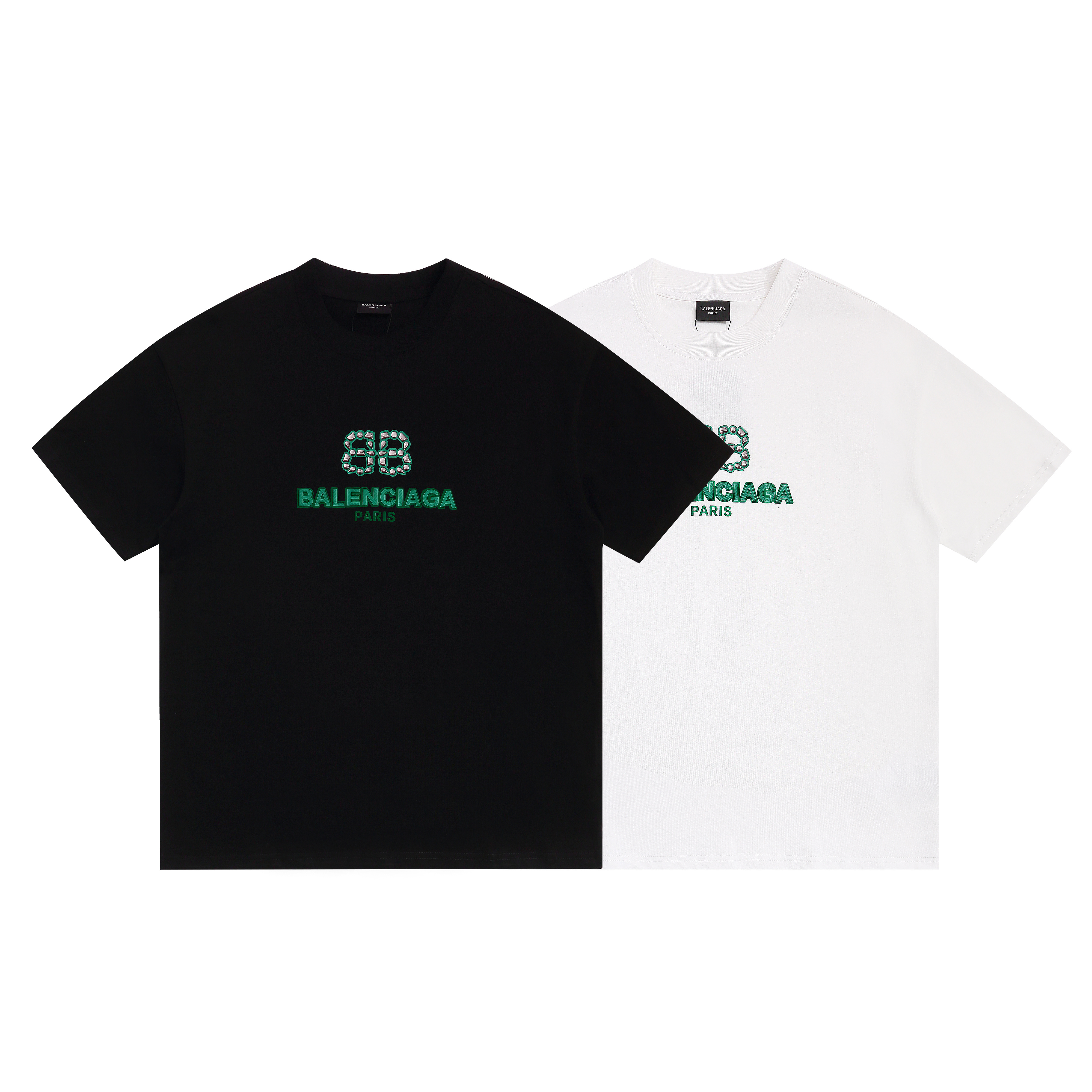 P73 Efecto gelatina tridimensional de Balenciaga con cambio de color, logotipo de letras estampado en caliente, tejido …