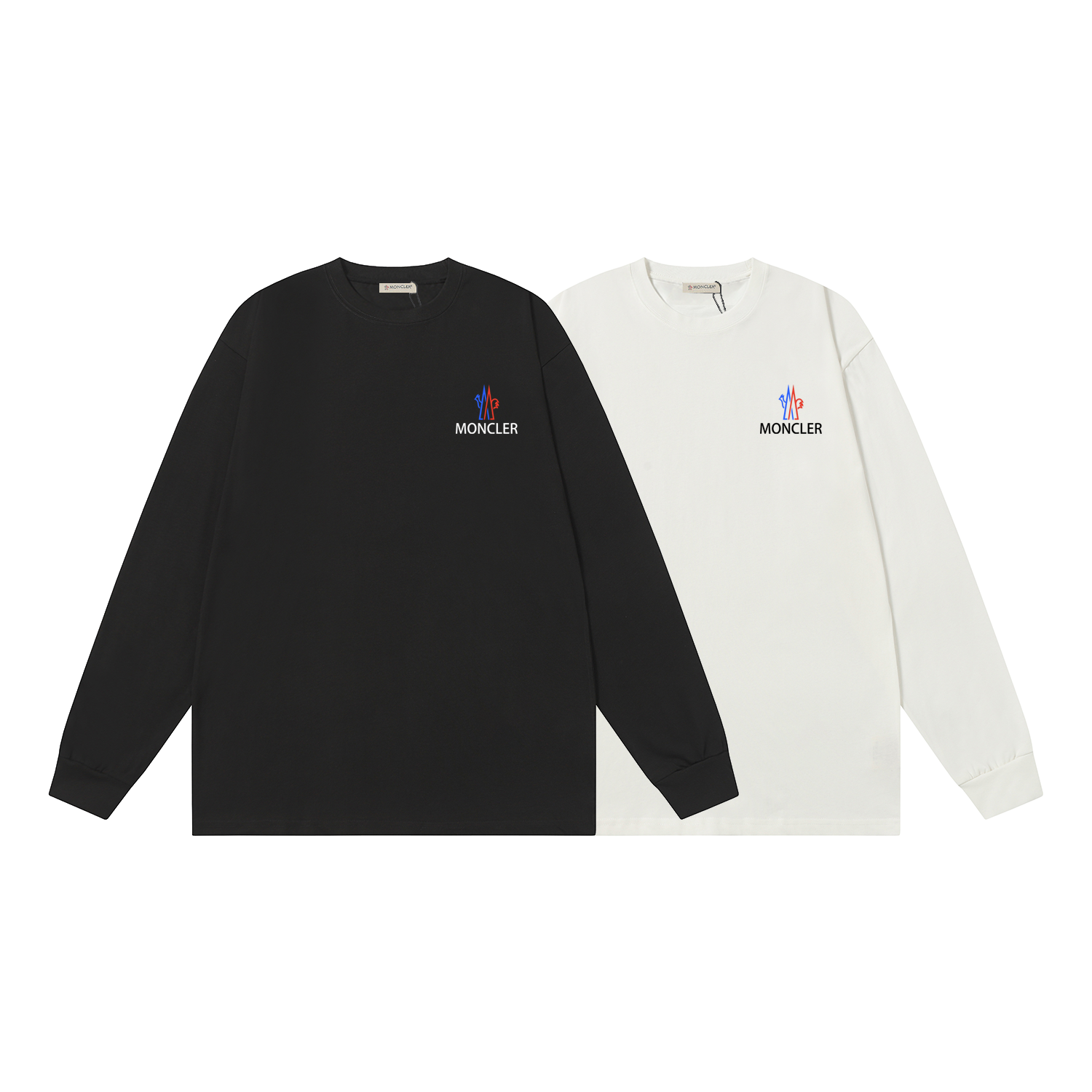 D2600 P95 Camiseta de manga corta Montgu M-XXL blanco negro algodón puro de doble hilo 32 cabos 260 gramos
