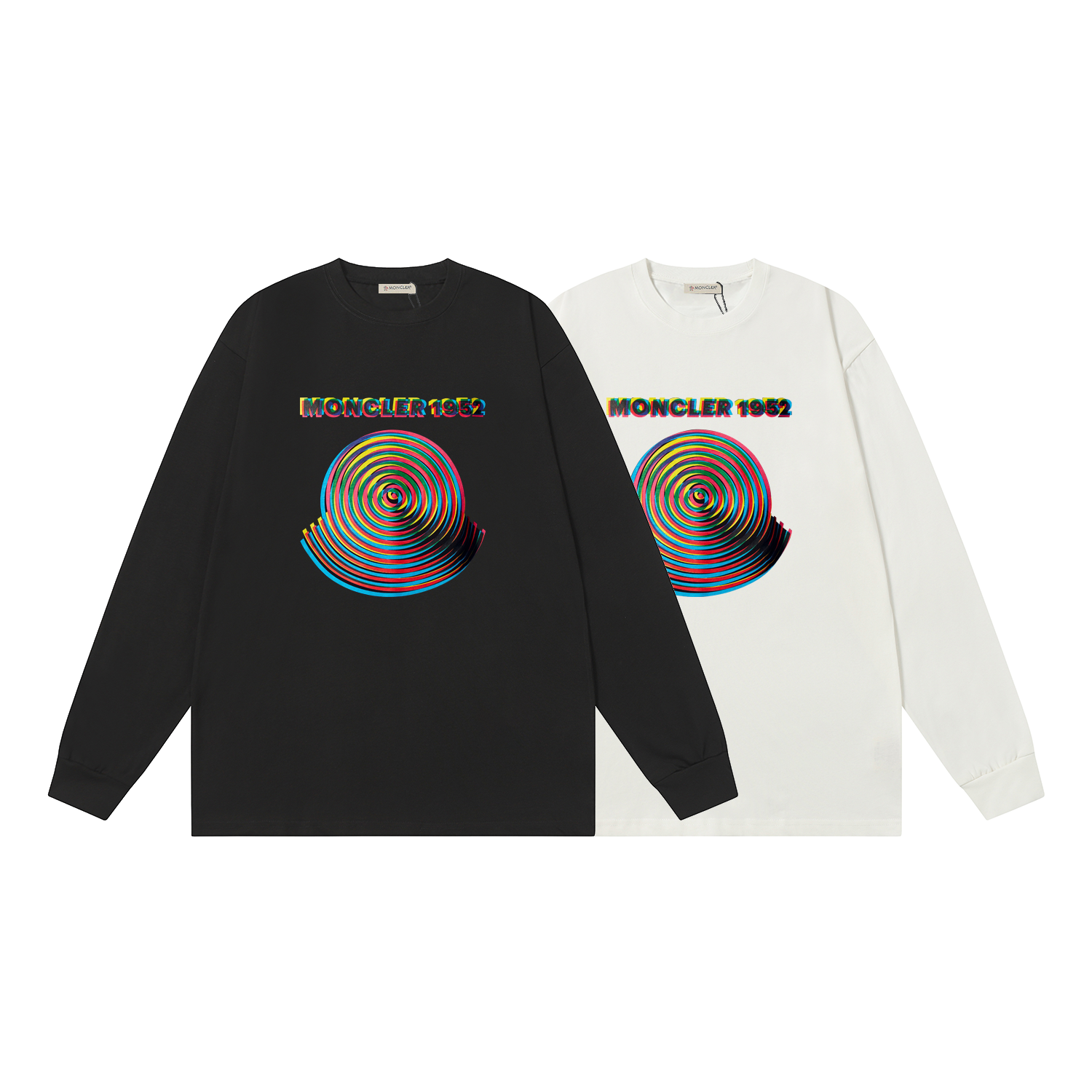 D2410 P95 Camiseta de manga corta Montgu M-XXL blanco negro algodón puro de doble hilo 32 cabos 260 gramos