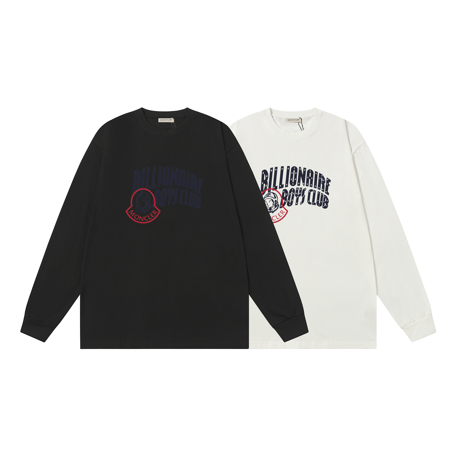 D1820 P95 Camiseta de manga corta Montclair M-XXL blanco, negro, algodón puro de doble hilo 32s, 260g
