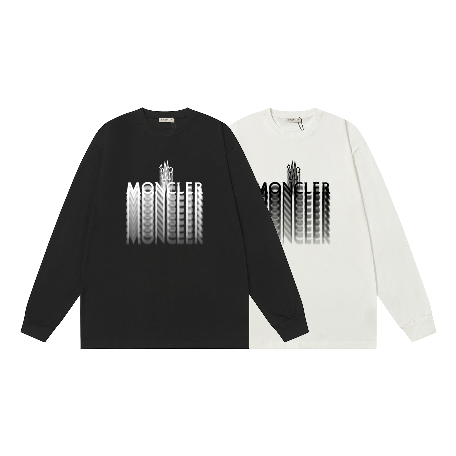 D2550 P95 Camiseta de manga corta Montgu M-XXL blanco, negro, algodón puro de doble hilo 32s 260g