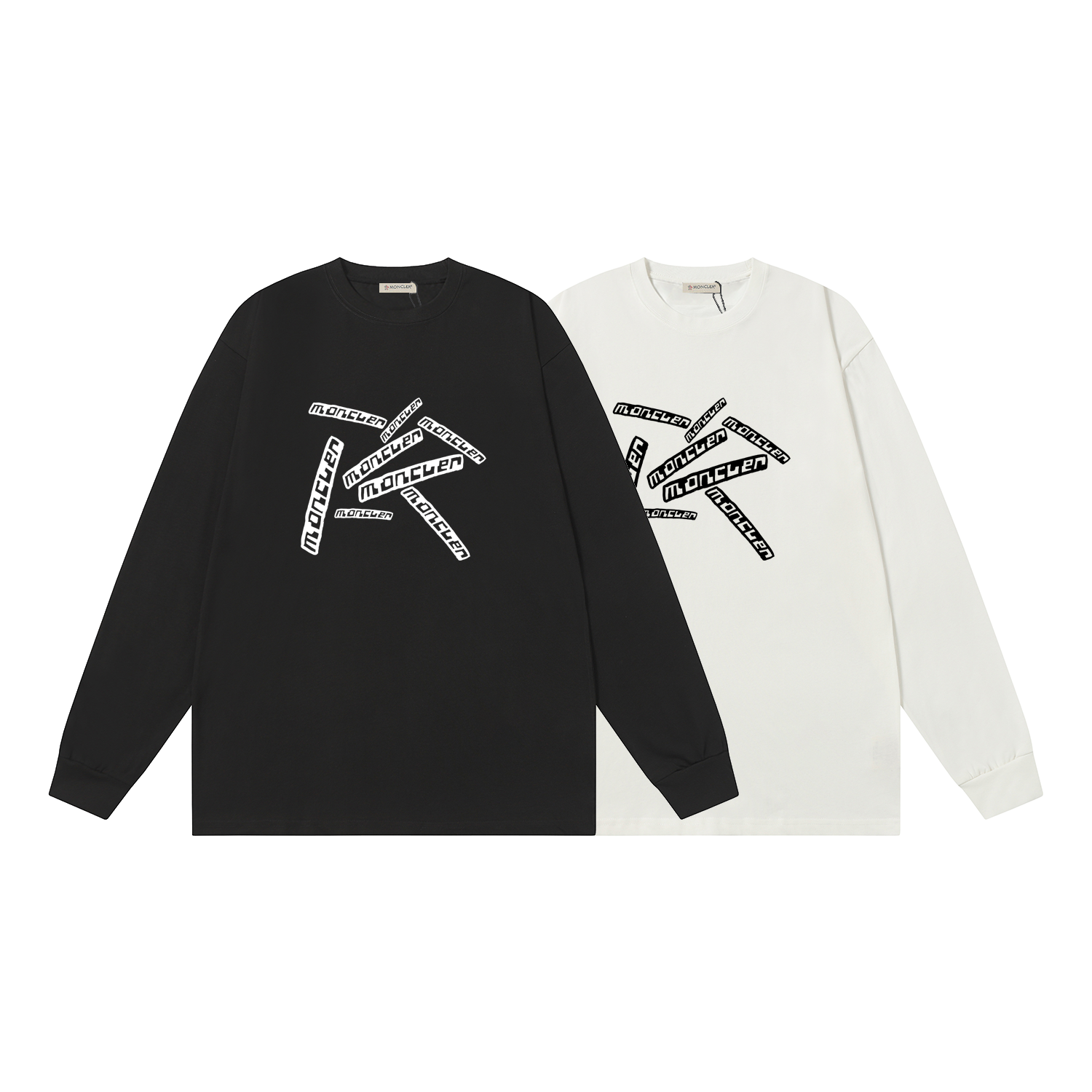 D2530 P95 Camiseta de manga corta Montgu M-XXL blanco, negro, algodón puro de doble hilo 32s 260g