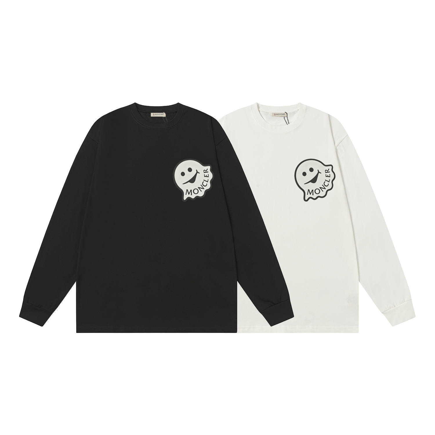D2610 P95 Camiseta de manga corta Montgu M-XXL blanco negro algodón puro de doble hilo 32 cabos 260 gramos