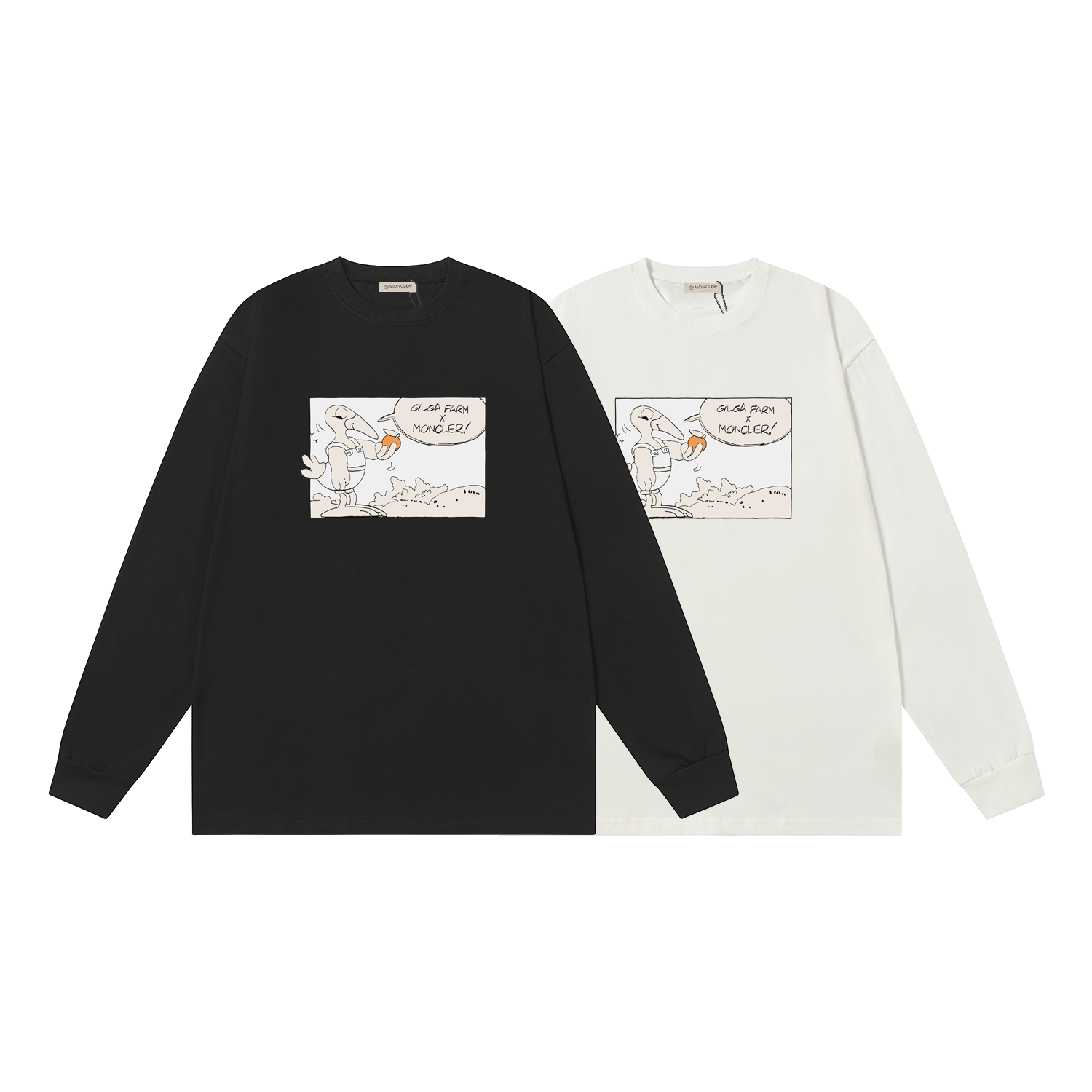 D2370 P95 Camiseta de manga corta Montgu M-XXL blanco negro algodón puro de doble hilo 32s 260g