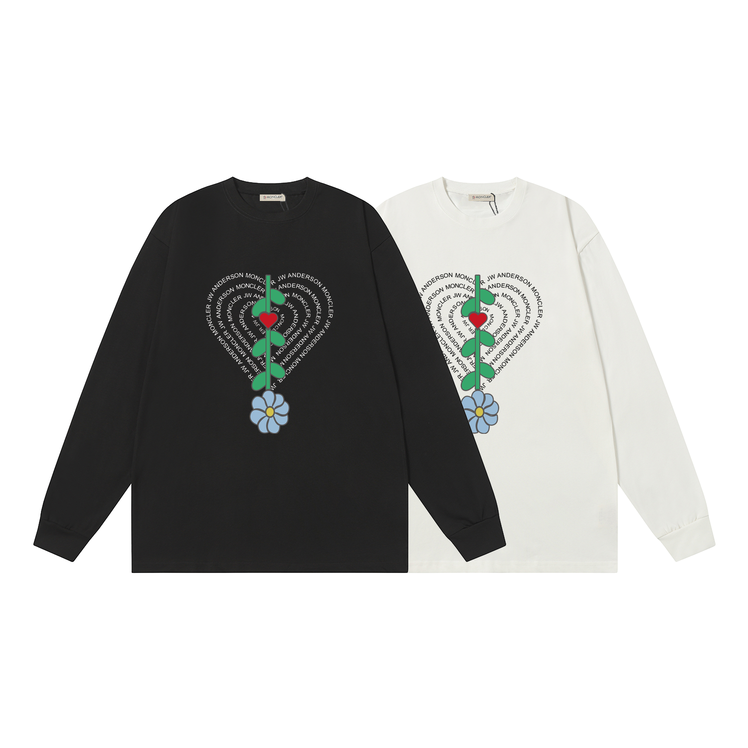D1780 P95 Camiseta de manga corta Moncler, tallas M-XXL, blanco, negro, algodón puro de doble hilo de 32 cabos y 260g d…
