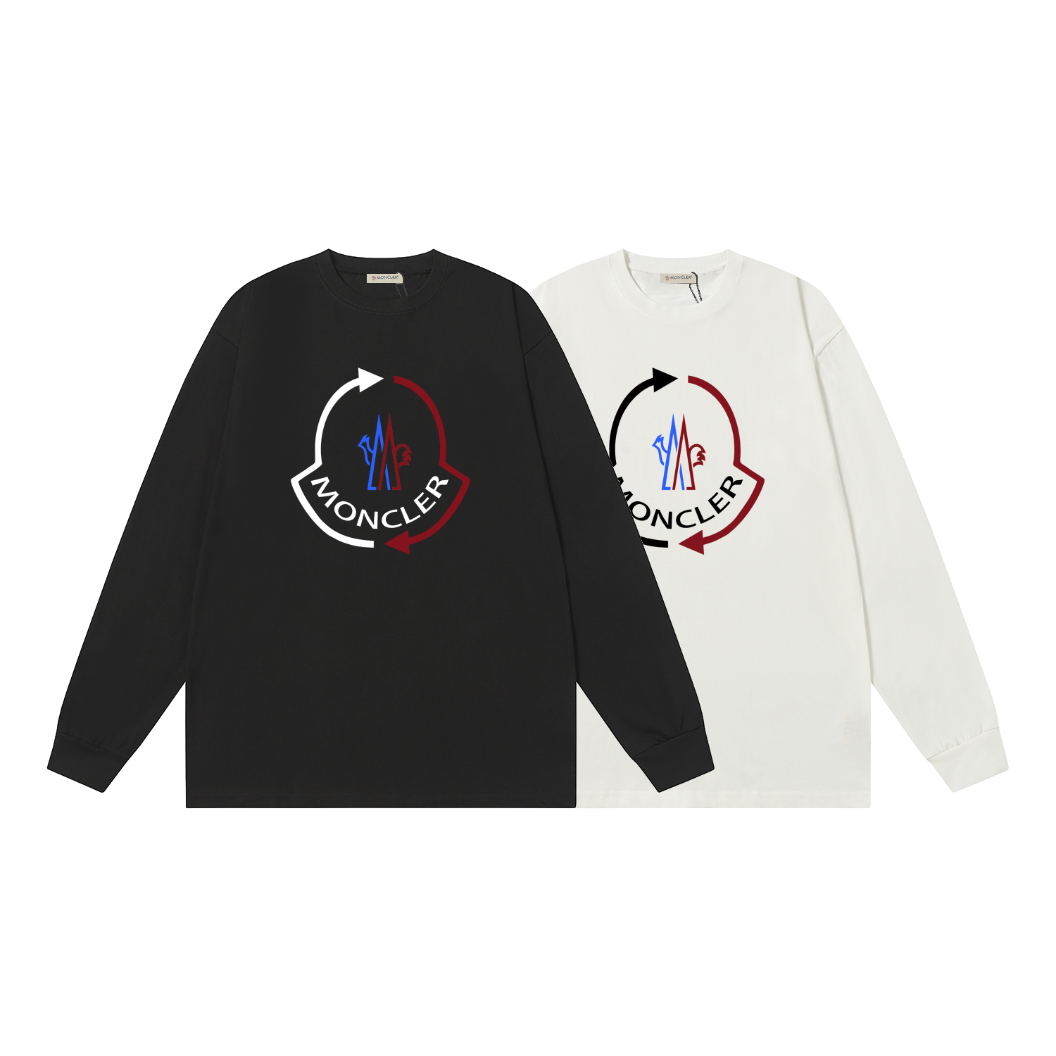 D2660 P95 Camiseta de manga corta Montgu M-XXL blanco negro algodón puro de doble hilo 32 cabos 260 gramos