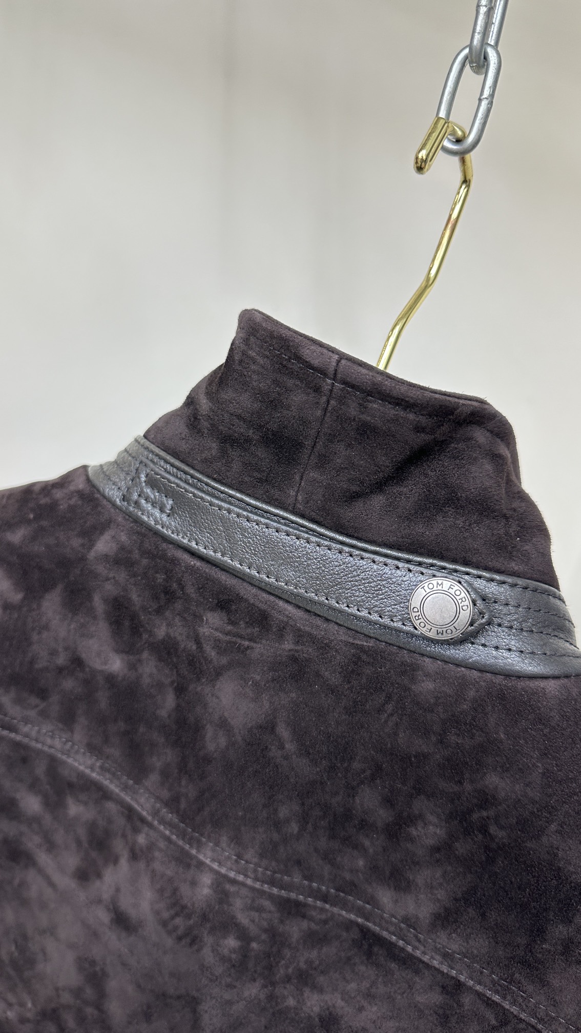 Tom Ford Hybrid Goatskin Leather Jacket - Slim Fit, Original Hardware 10 i1698376366 5888 8