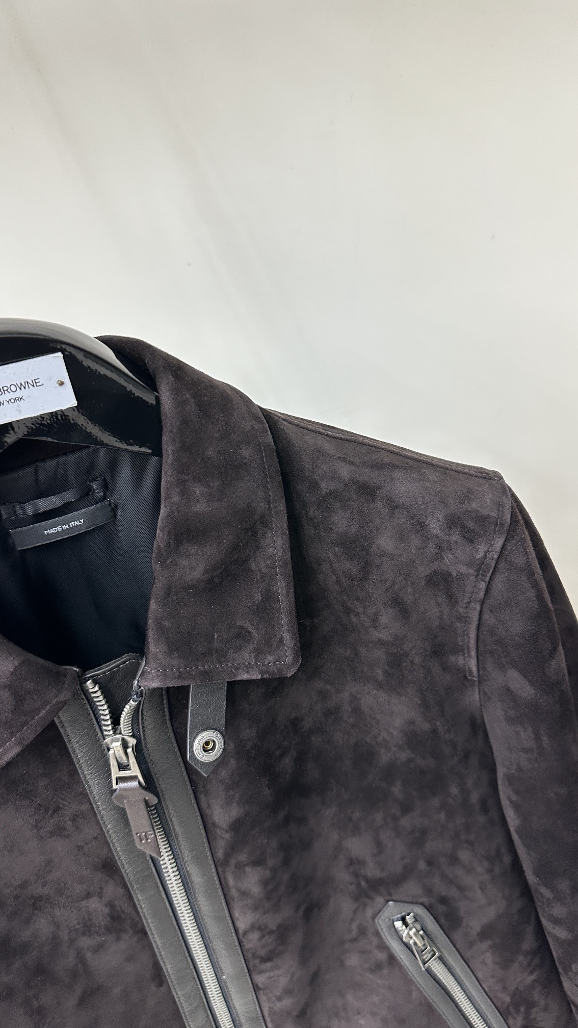 Tom Ford Hybrid Goatskin Leather Jacket - Slim Fit, Original Hardware 5 i1698376366 9256 3