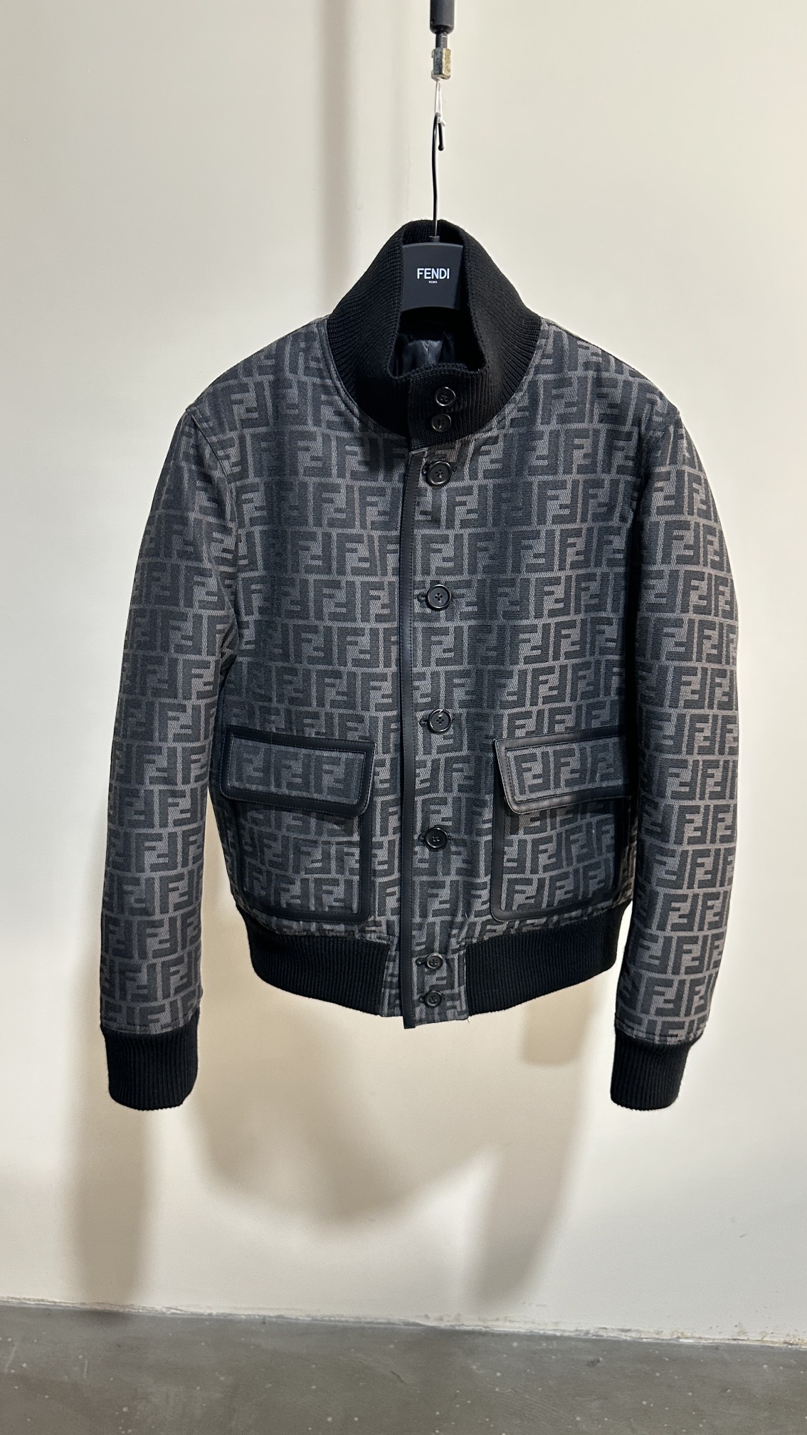Fendi FF Jacquard Padded Jacket - Stylish & Comfortable (Sizes 48-56) 2 i1700104834 1314 0