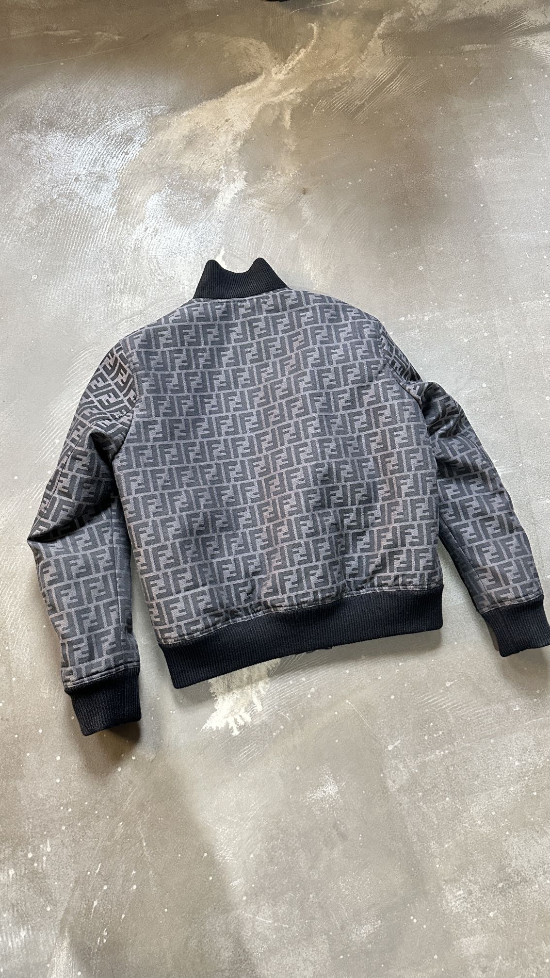 Fendi Black FF Jacquard Padded Jacket: Stylish & Comfortable (Size 48-56) 3 i1700104945 2497 1