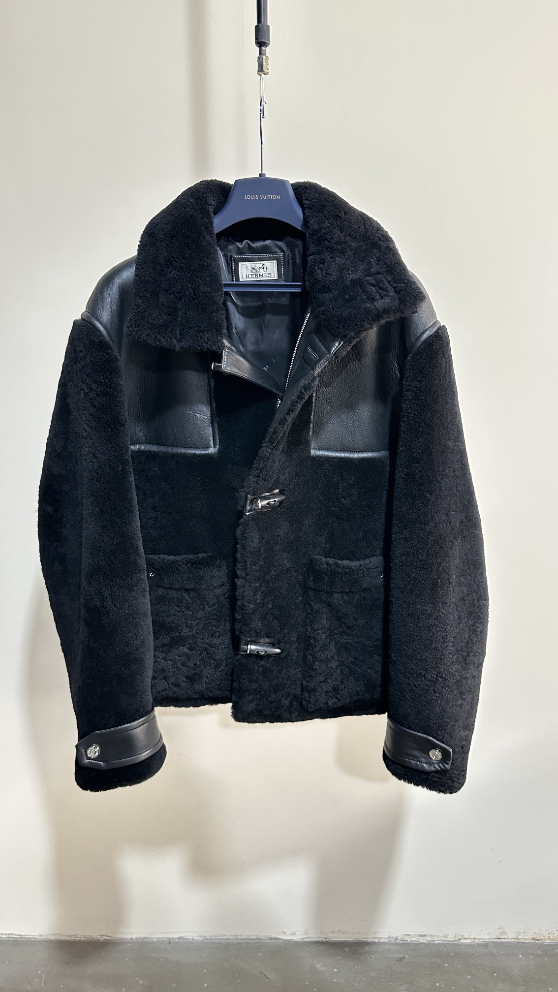 Hermes Clothing Coats & Jackets Black Men Fall/Winter Collection