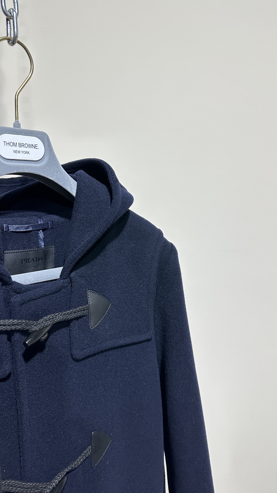 Prada Wool Duffle Coat: Ankle-Length, Slim-Fit, Unisex Design 5 i1702863765 2304 8