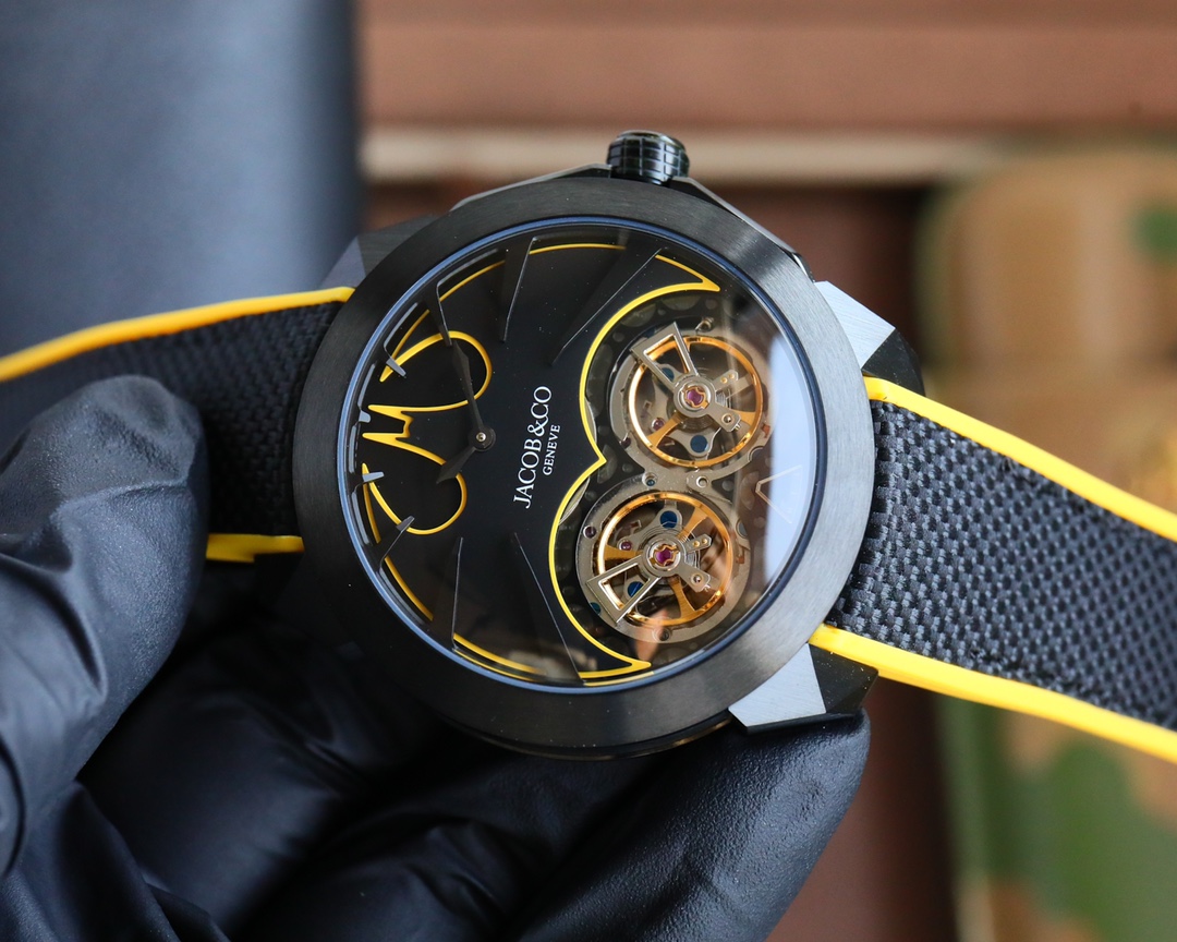 Jacob & Co Batman-themed Watch Collection: Halo Shell 2645 & Drilling Shells P2875. - 图片 4